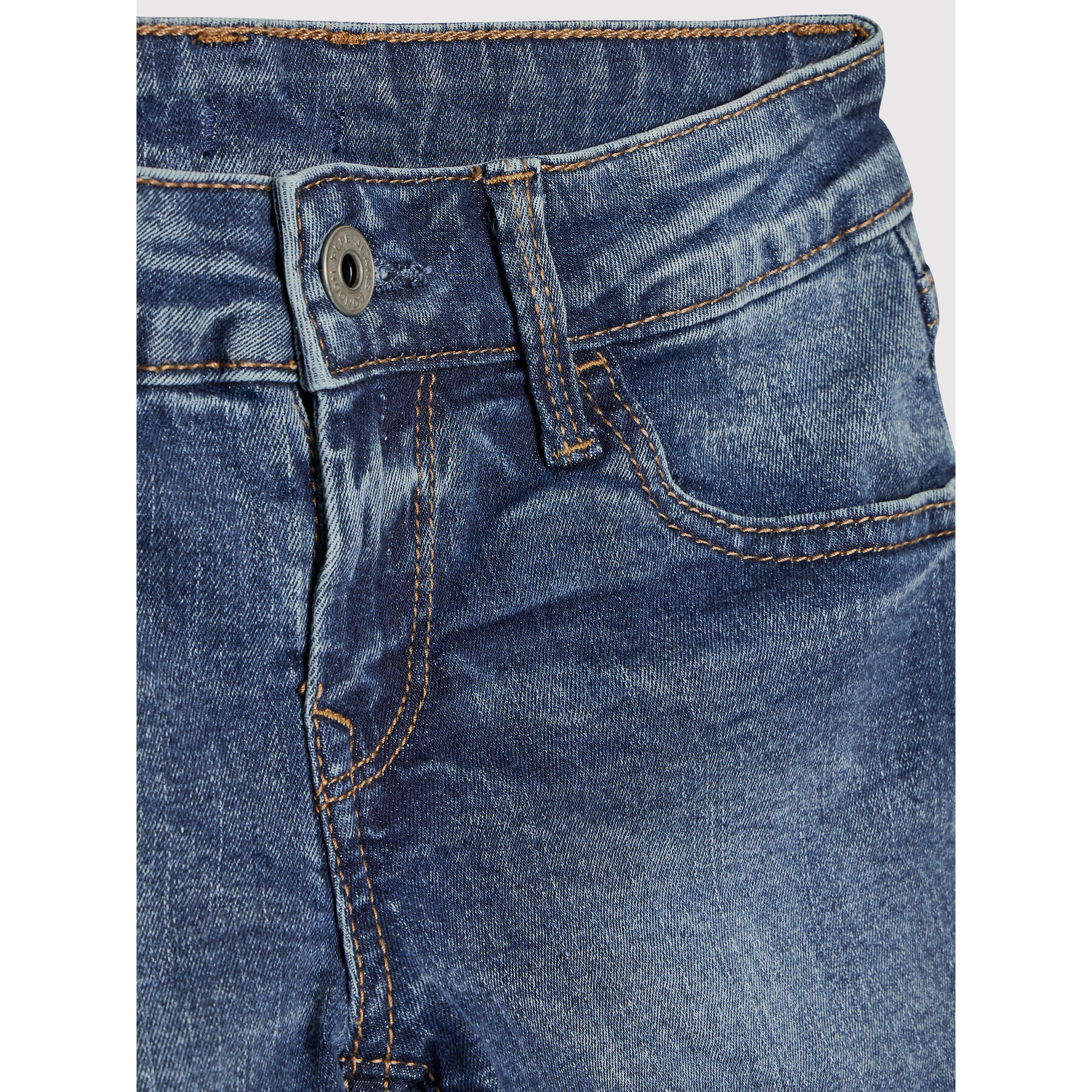 Pepe Jeans Džínové šortky Foxtail PG800782 Tmavomodrá Regular Fit - Pepit.cz