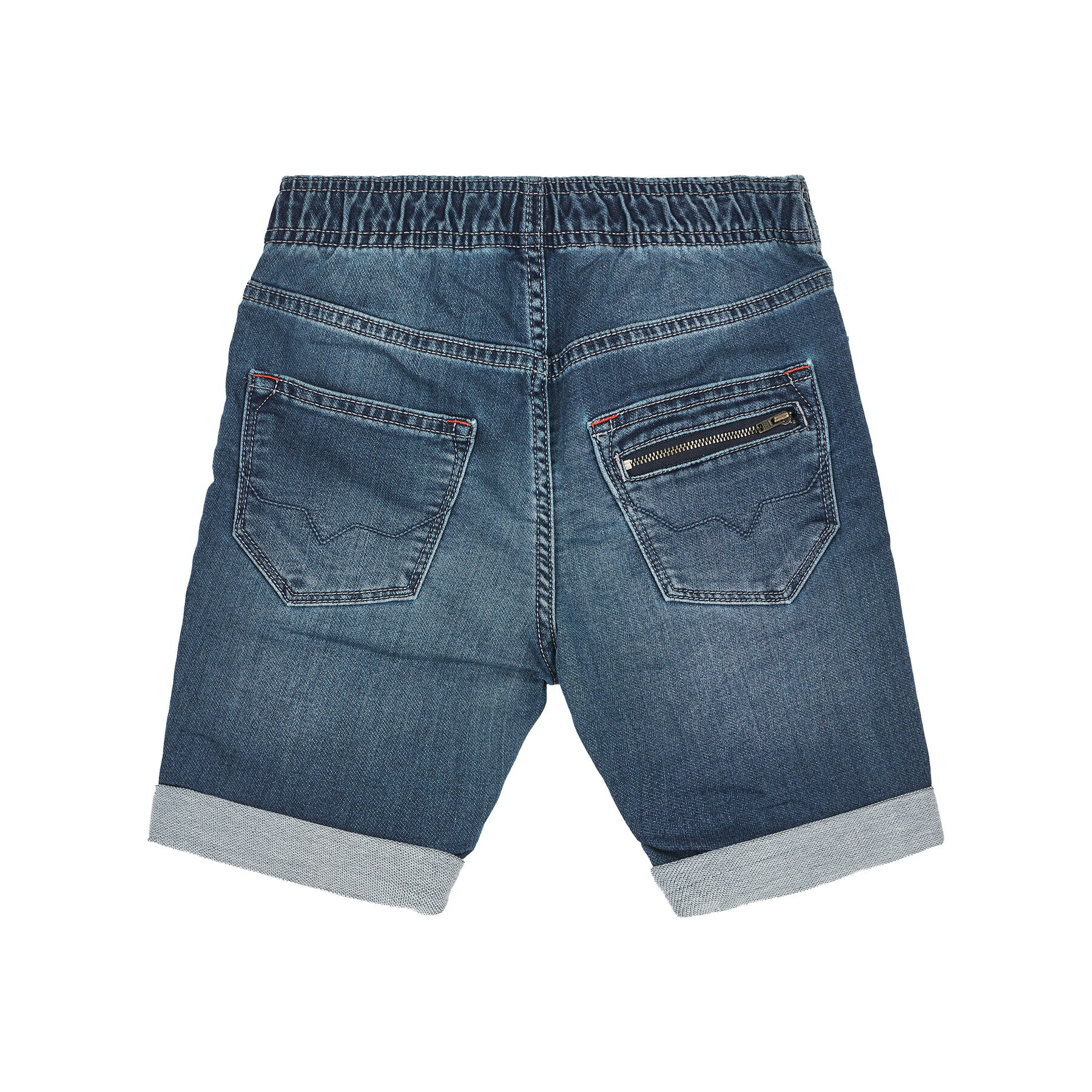 Pepe Jeans Džínové šortky Gene Zip PB800587 Tmavomodrá Regular Fit - Pepit.cz