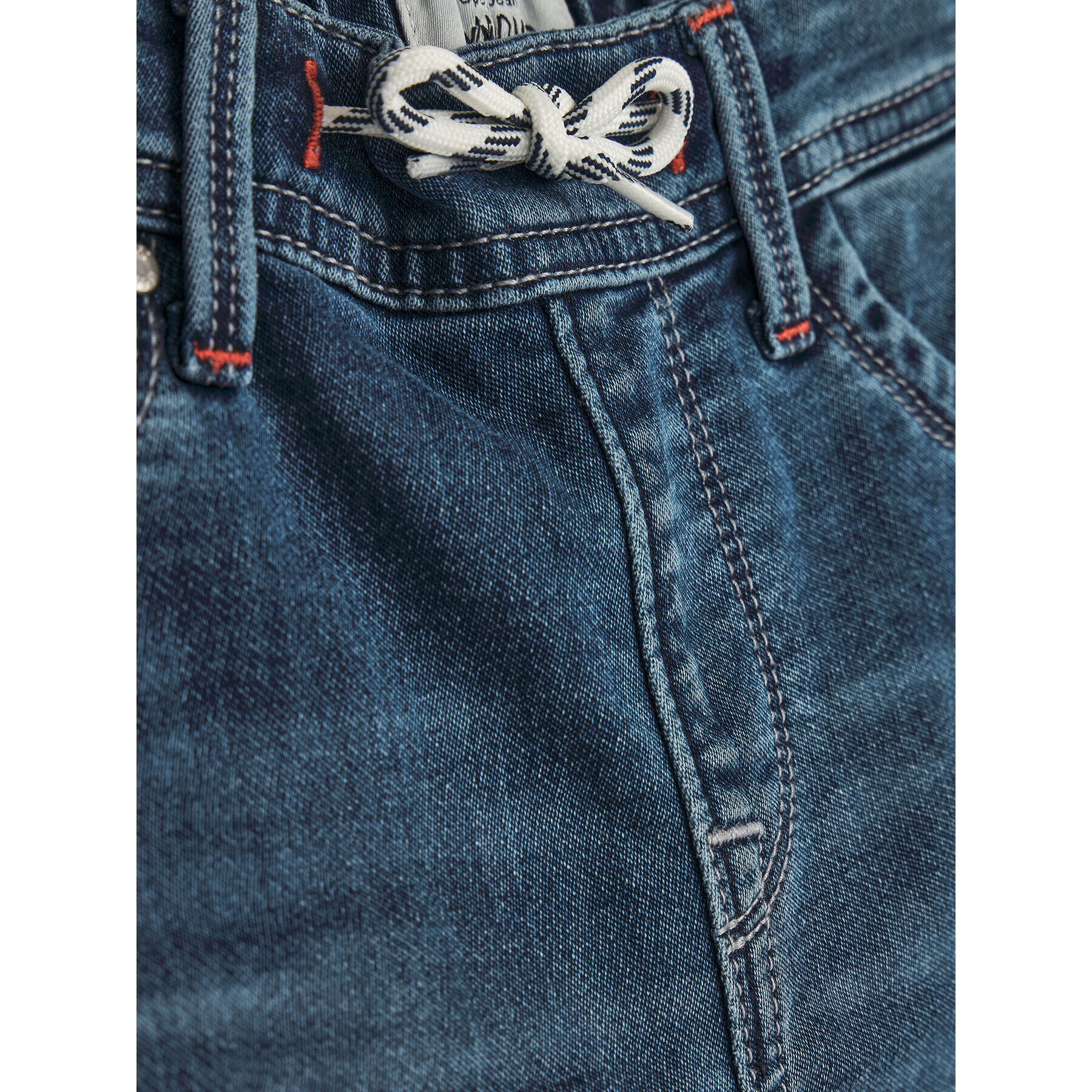 Pepe Jeans Džínové šortky Gene Zip PB800587 Tmavomodrá Regular Fit - Pepit.cz