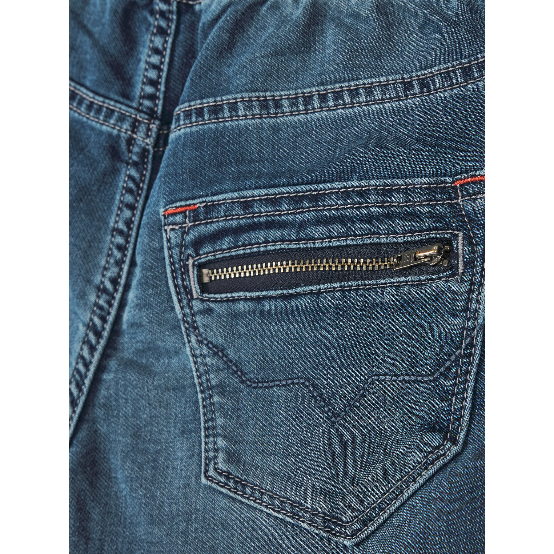 Pepe Jeans Džínové šortky Gene Zip PB800587 Tmavomodrá Regular Fit - Pepit.cz