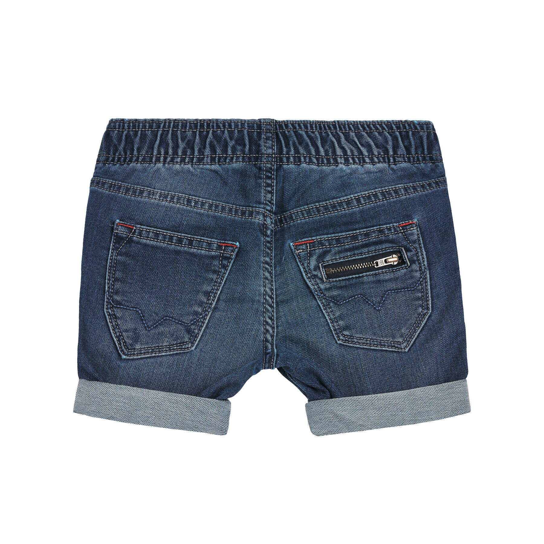 Pepe Jeans Džínové šortky Gene Zip PB800602 Tmavomodrá Regular Fit - Pepit.cz