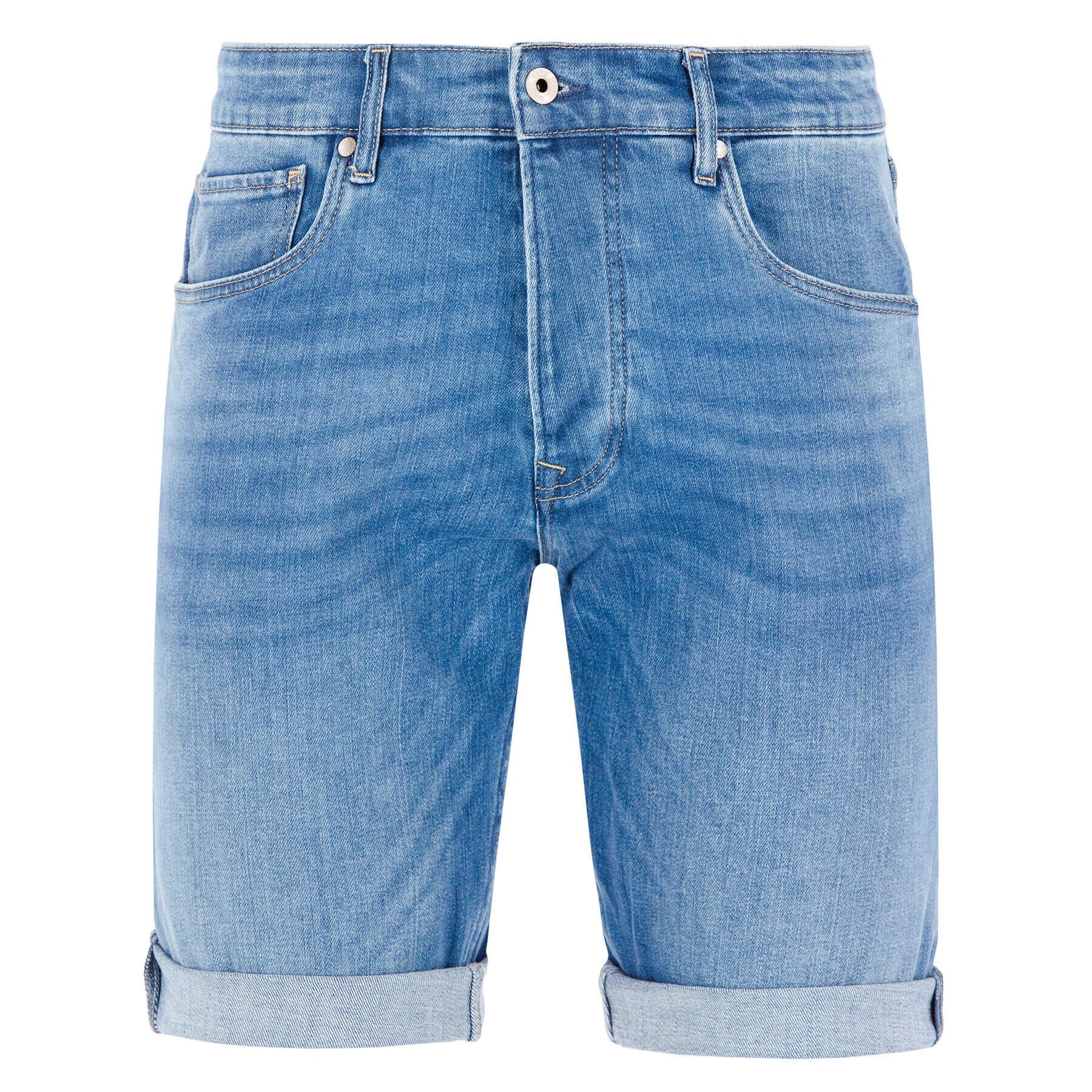 Pepe Jeans Džínové šortky PEPE ARCHIVE Callen Short PM800707 Tmavomodrá Regular Fit - Pepit.cz