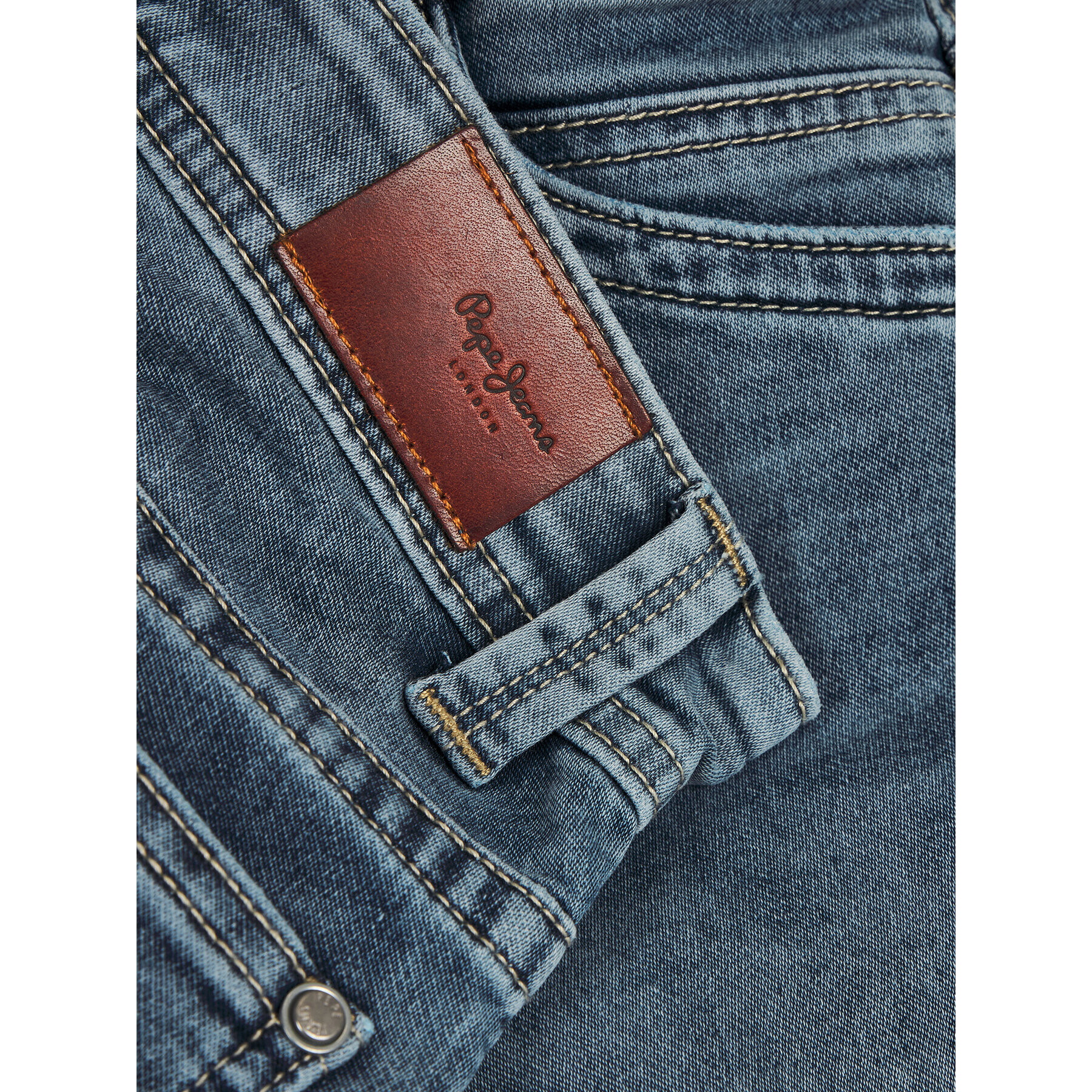 Pepe Jeans Džínové šortky Tracker PB800522 Tmavomodrá Slim Fit - Pepit.cz