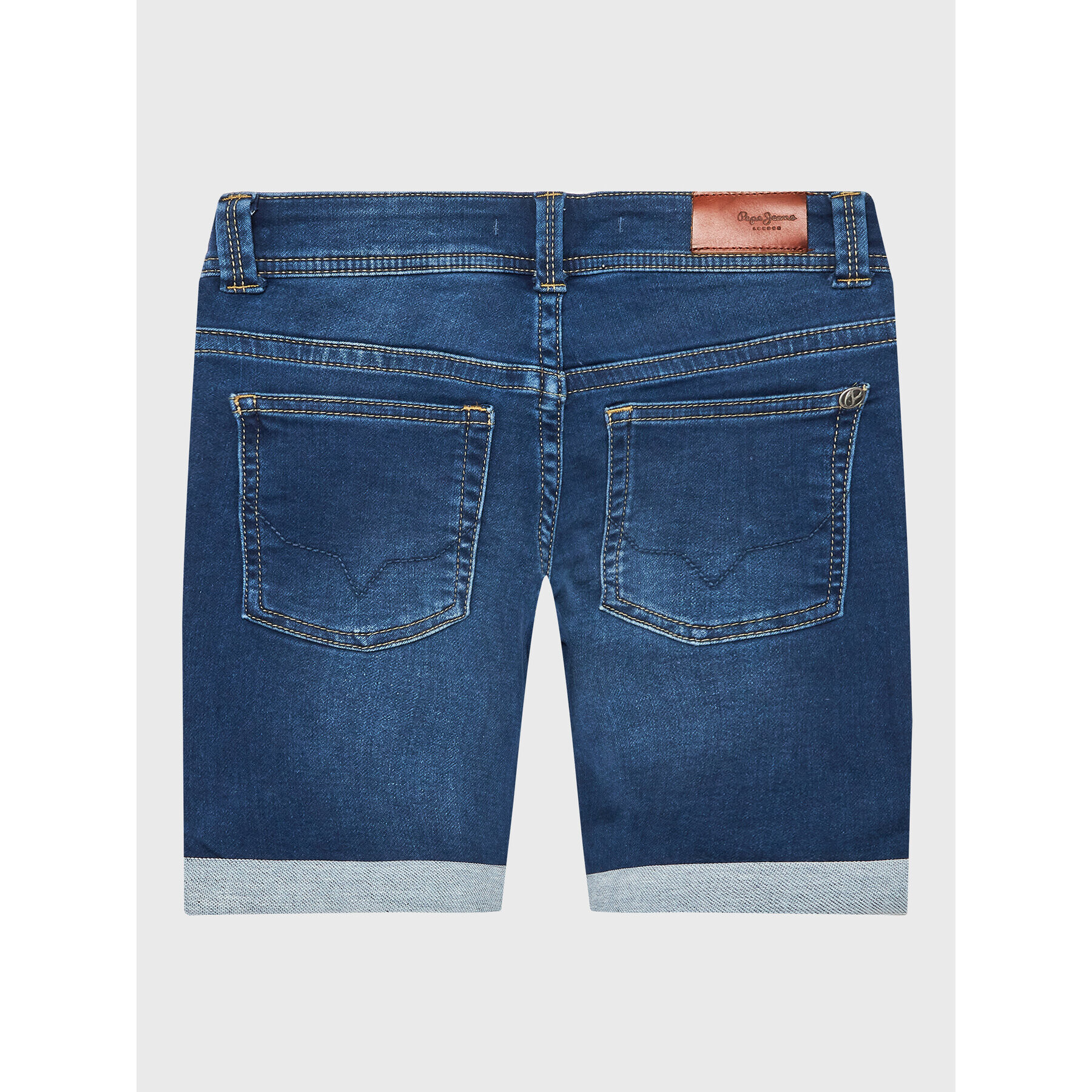 Pepe Jeans Džínové šortky Tracker Short PB800696JS0 Modrá Slim Fit - Pepit.cz