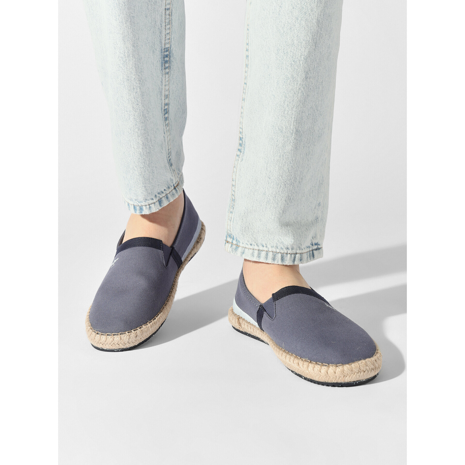 Pepe Jeans Espadrilky Tourist Camp PMS10312 Tmavomodrá - Pepit.cz