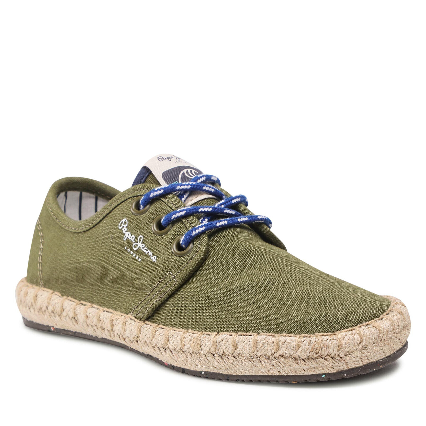 Pepe Jeans Espadrilky Tourist Camping PBS10094 Zelená - Pepit.cz