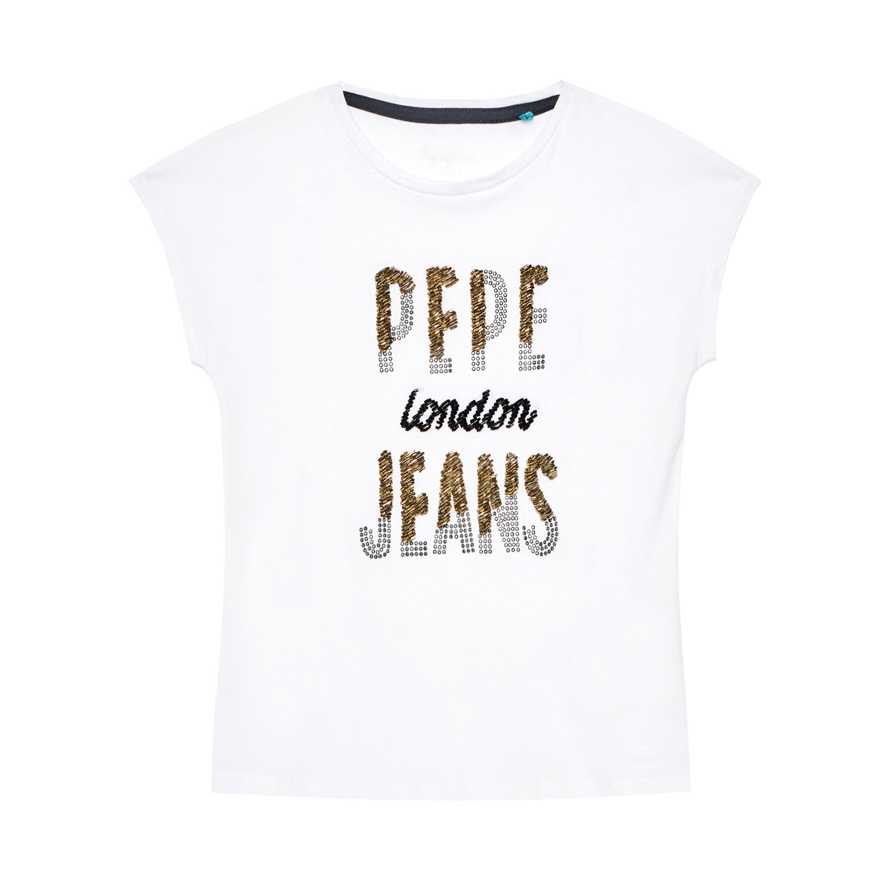 Pepe Jeans Halenka Blond PG502679 Bílá Regular Fit - Pepit.cz