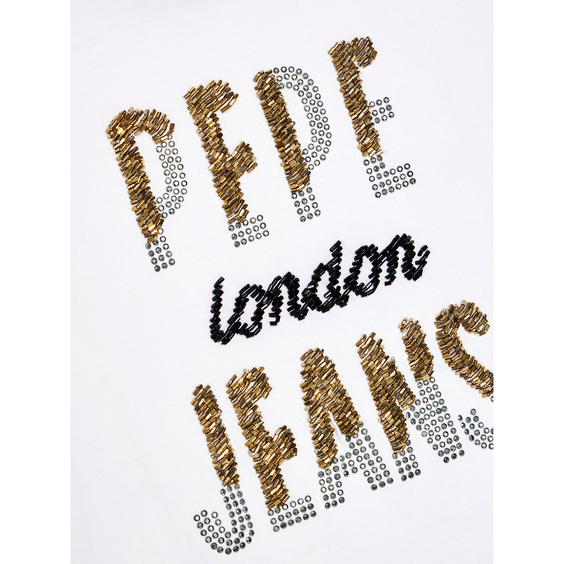 Pepe Jeans Halenka Blond PG502679 Bílá Regular Fit - Pepit.cz