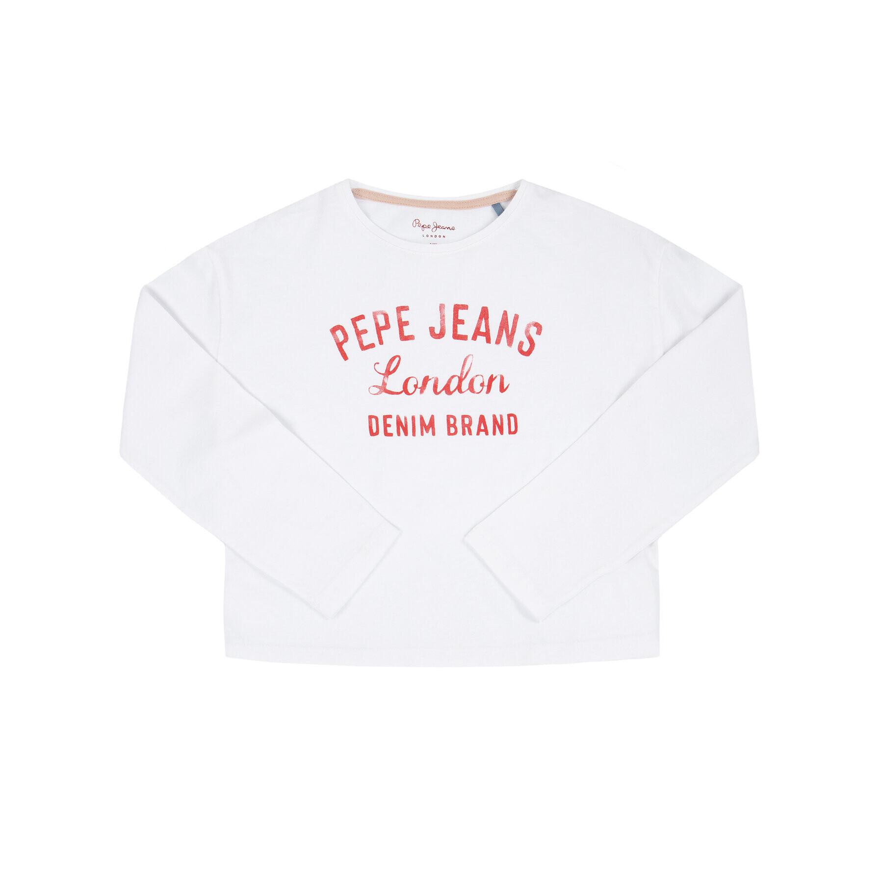 Pepe Jeans Halenka Ciara PG502378 Bílá Regular Fit - Pepit.cz