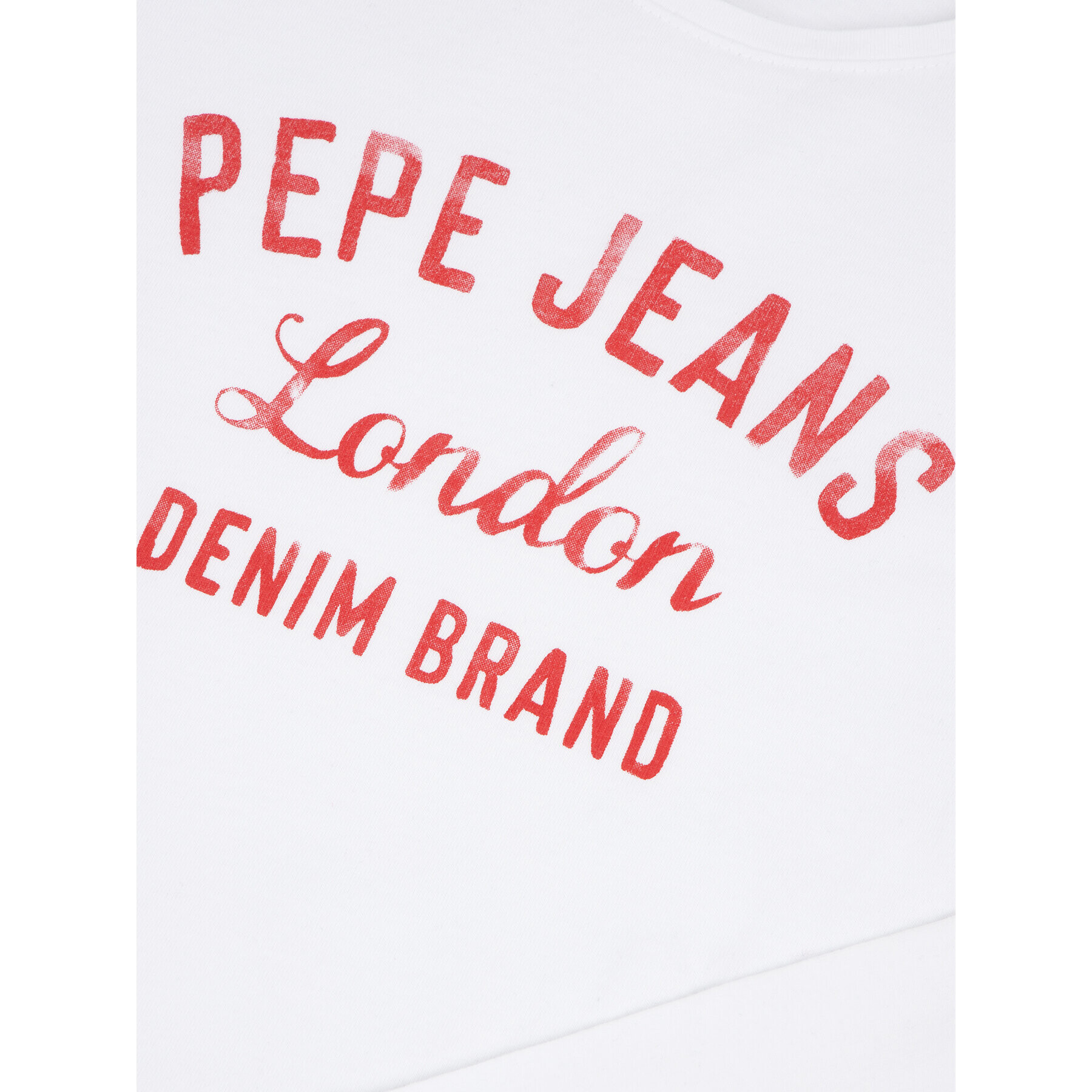 Pepe Jeans Halenka Ciara PG502378 Bílá Regular Fit - Pepit.cz