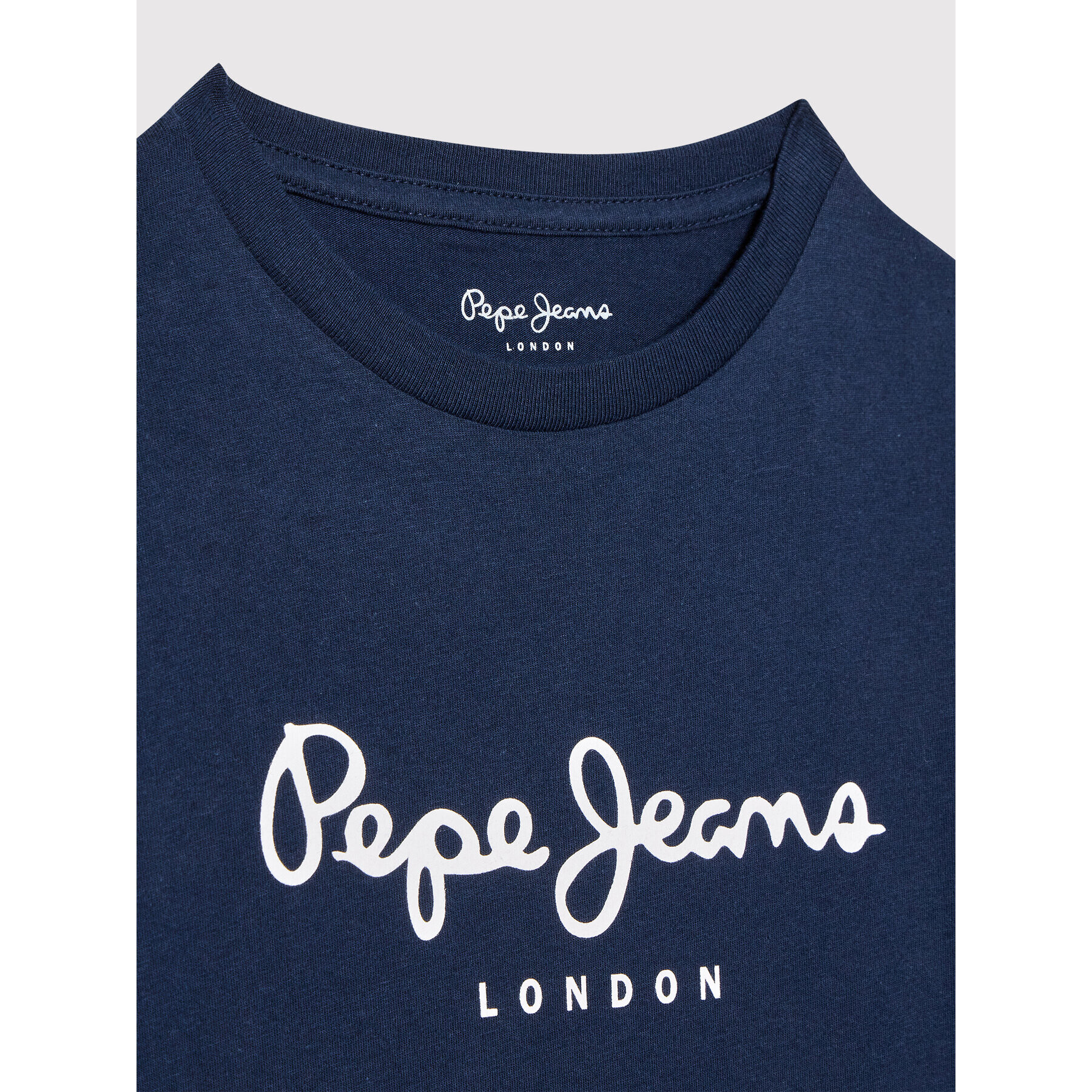 Pepe Jeans Halenka New Herman PB503490 Tmavomodrá Regular Fit - Pepit.cz