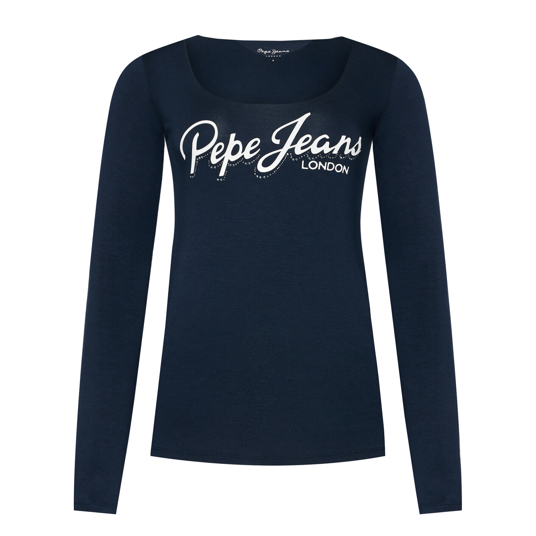 Pepe Jeans Halenka Sue PL504710 Tmavomodrá Regular Fit - Pepit.cz