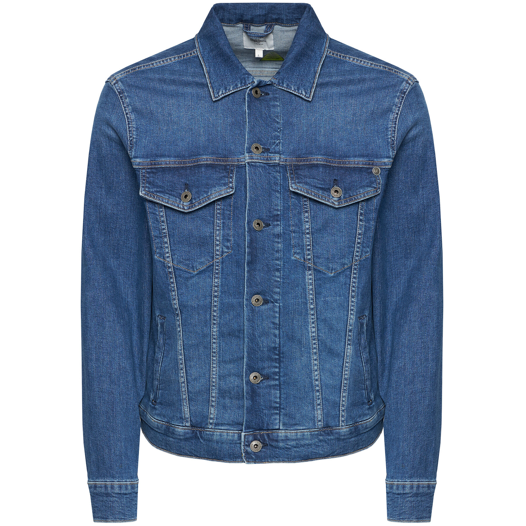 Pepe Jeans Jeansová bunda Pinner PM400908HI4 Tmavomodrá Regular Fit - Pepit.cz