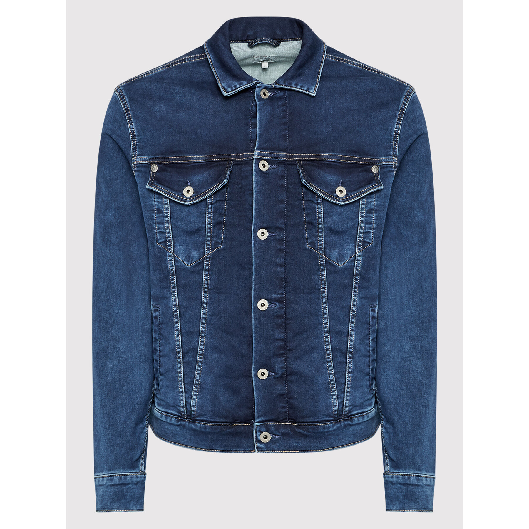 Pepe Jeans Jeansová bunda Pinner PM402465 Tmavomodrá Regular Fit - Pepit.cz