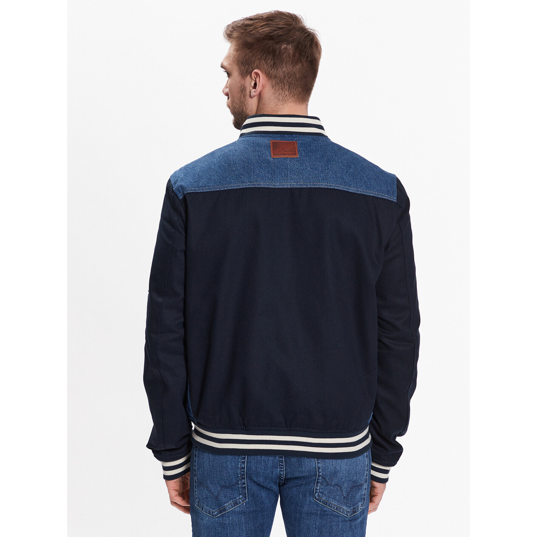 Pepe Jeans Jeansová bunda Unity PM402714 Modrá Regular Fit - Pepit.cz