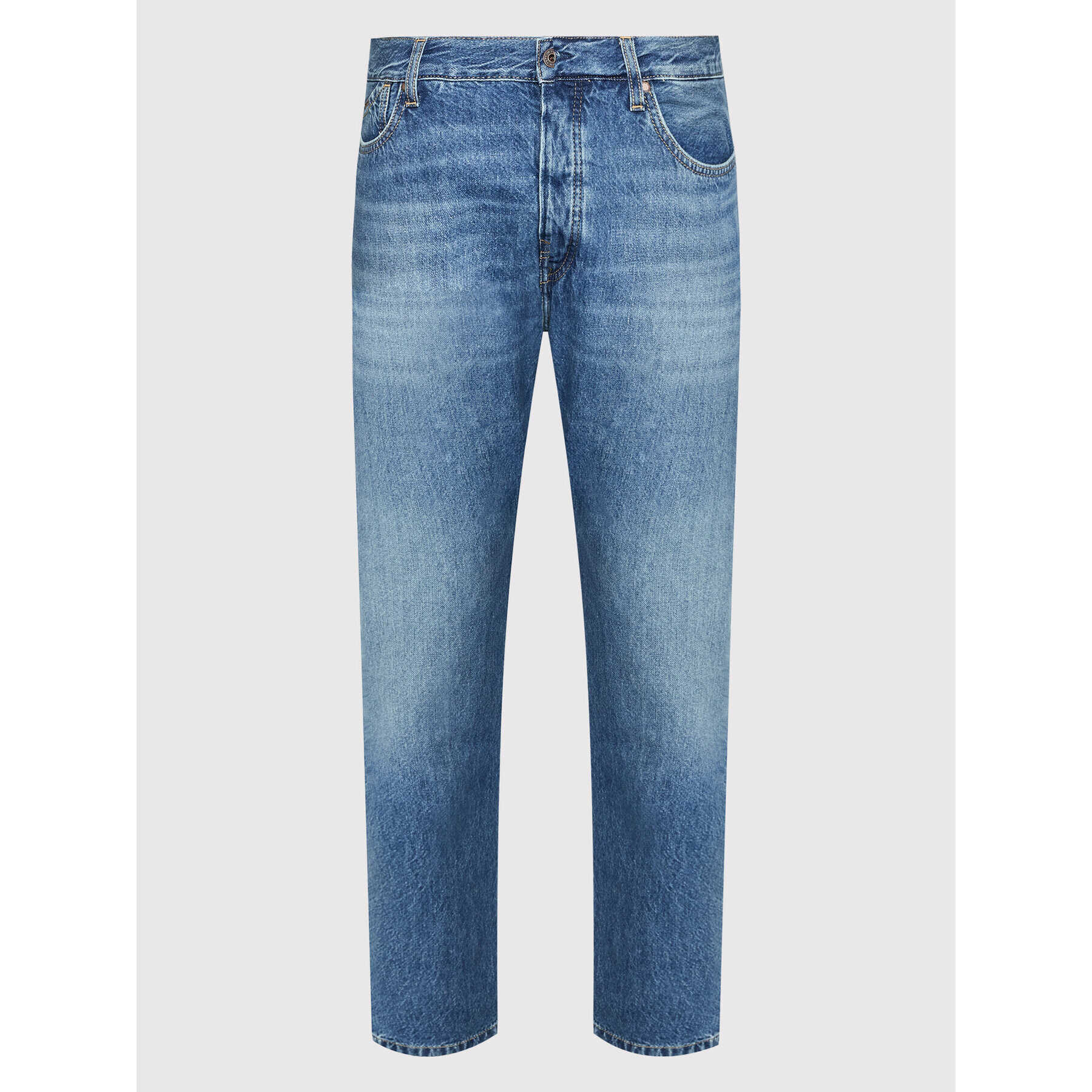 Pepe Jeans Jeansy Byron PM206316 Modrá Relaxed Fit - Pepit.cz