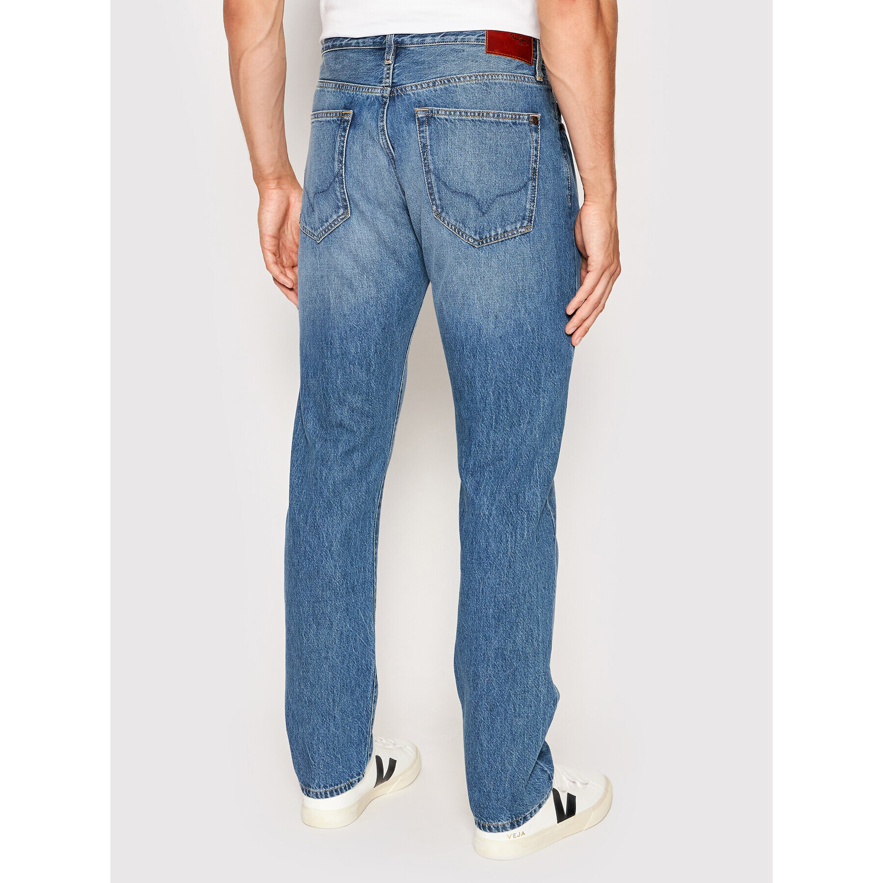 Pepe Jeans Jeansy Byron PM206316 Tmavomodrá Relaxed Fit - Pepit.cz