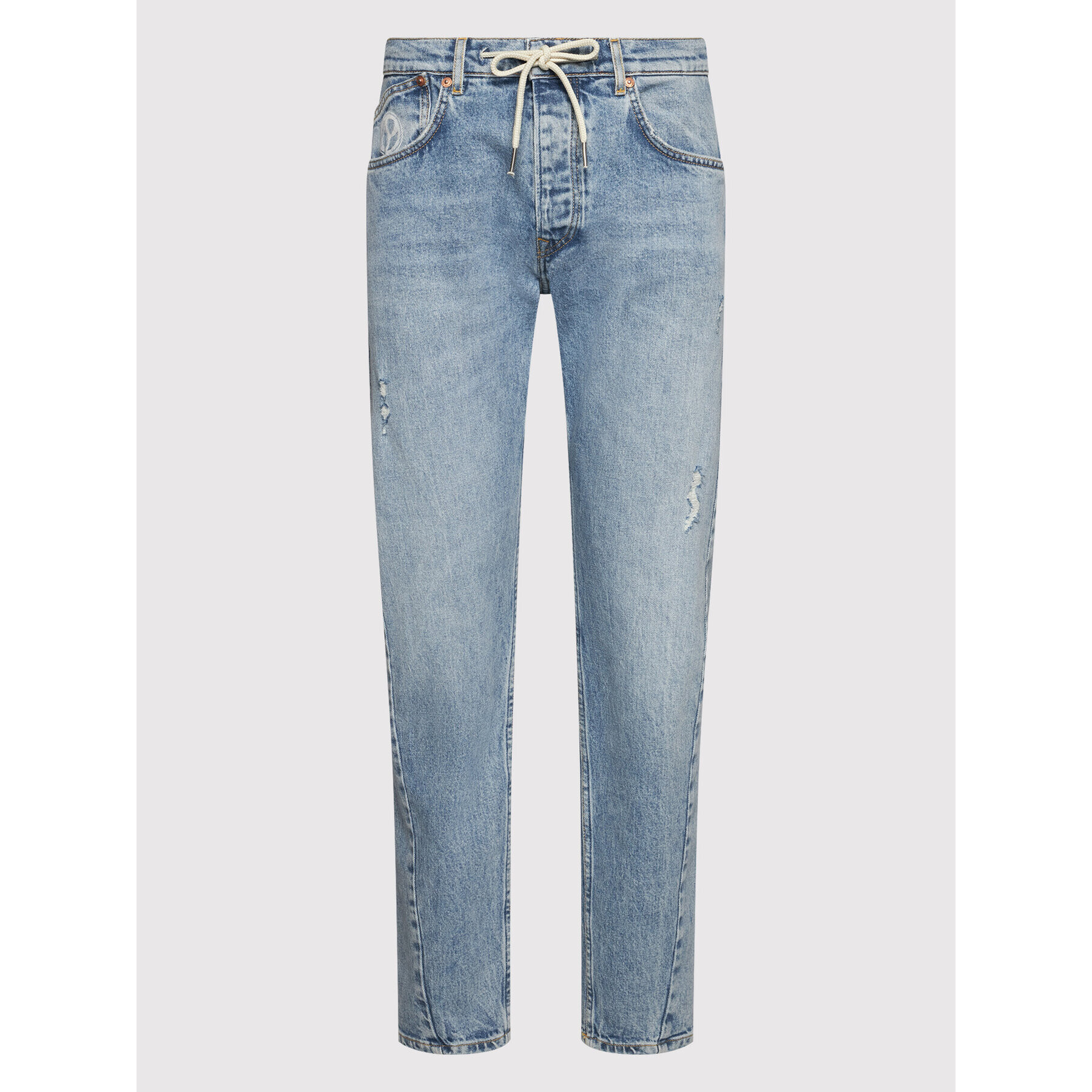 Pepe Jeans Jeansy Callen PM206313 Modrá Relaxed Fit - Pepit.cz