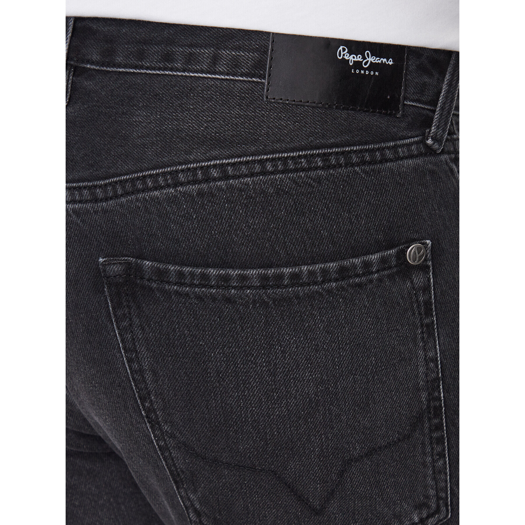 Pepe Jeans Jeansy Callen PM206812XF9 Černá Relaxed Fit - Pepit.cz