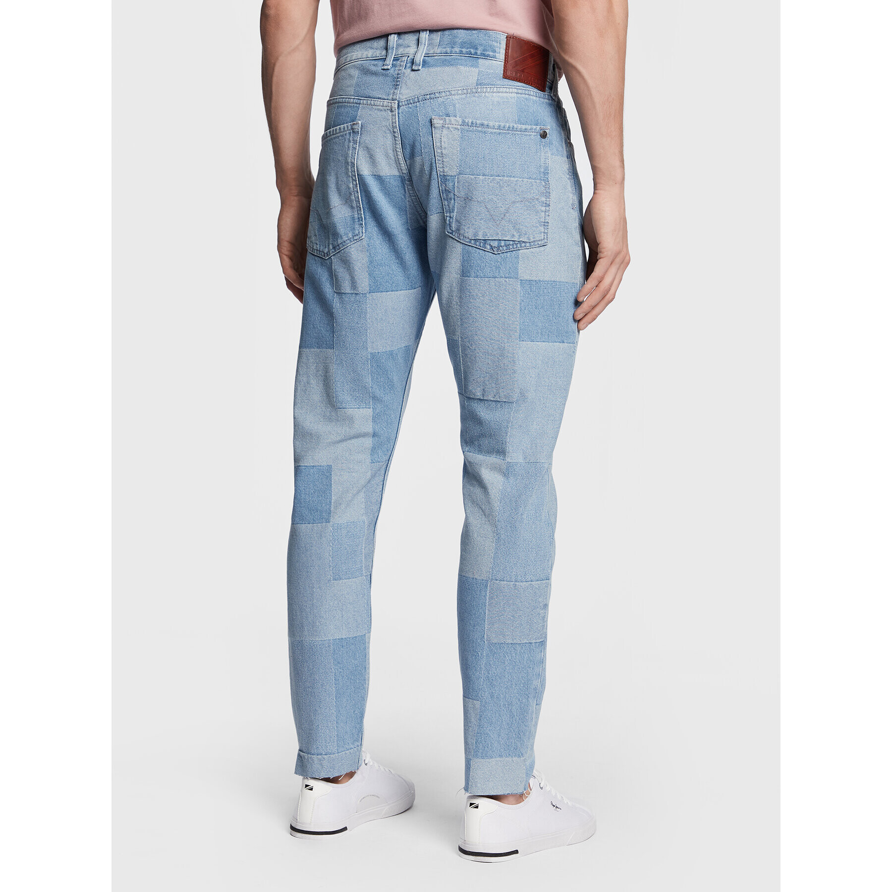 Pepe Jeans Jeansy Callen Weave PM206815 Modrá Relaxed Fit - Pepit.cz