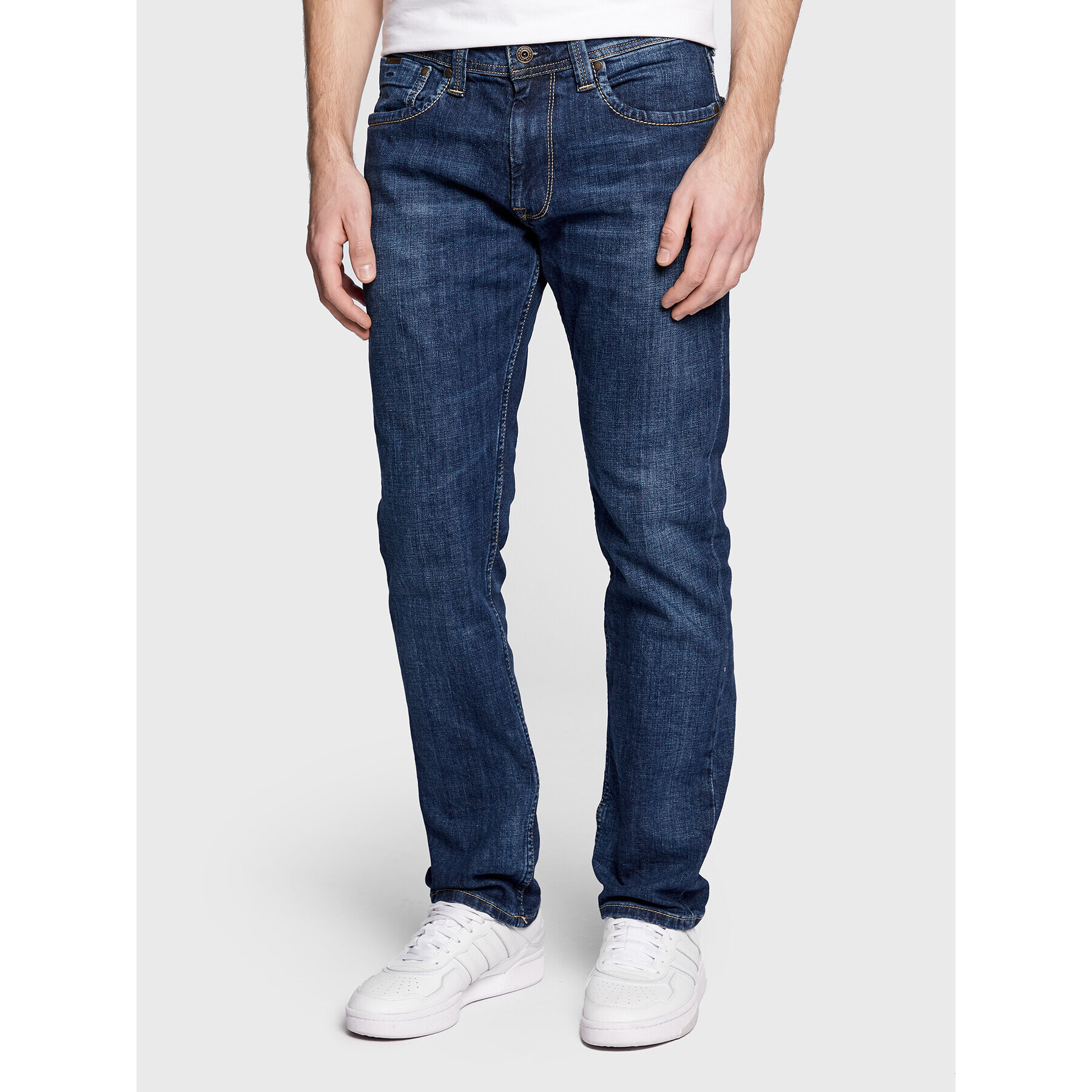 Pepe Jeans Jeansy Cash PM206318 Modrá Regular Fit - Pepit.cz