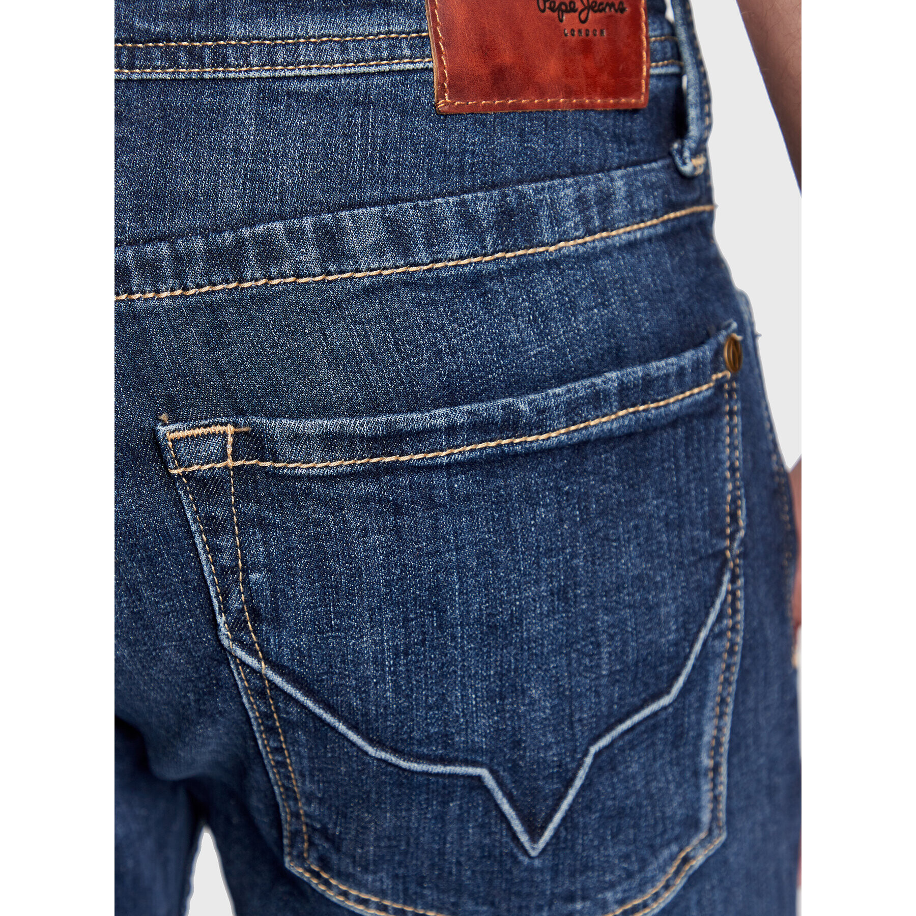 Pepe Jeans Jeansy Cash PM206318 Modrá Regular Fit - Pepit.cz