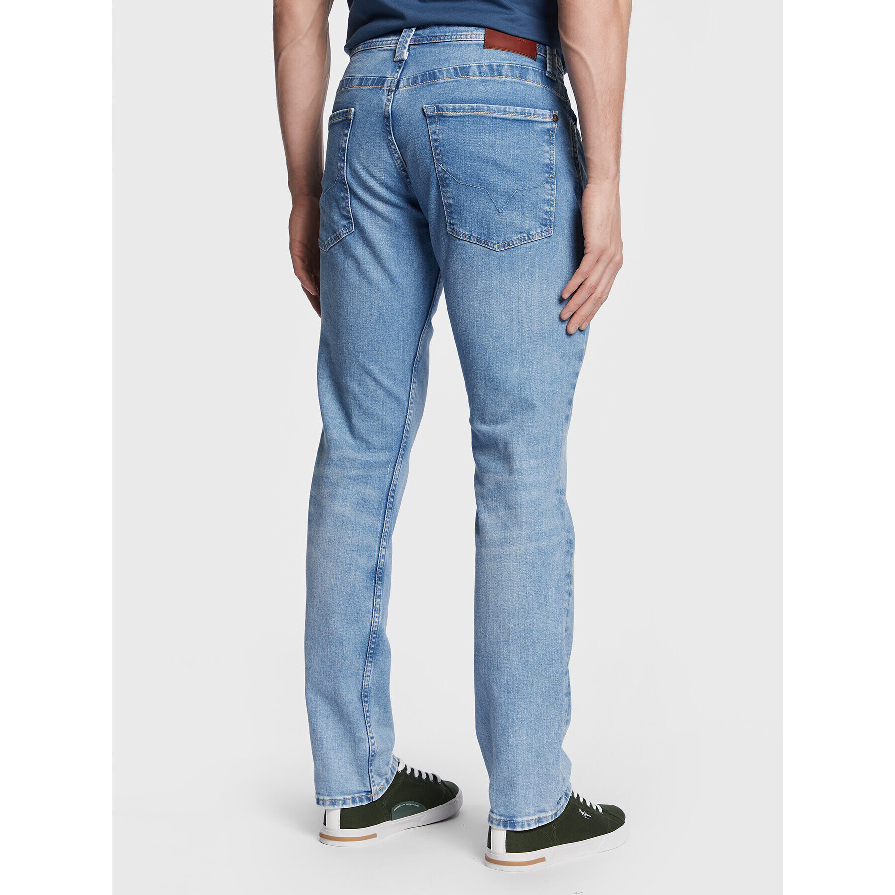 Pepe Jeans Jeansy Cash PM206318 Modrá Regular Fit - Pepit.cz