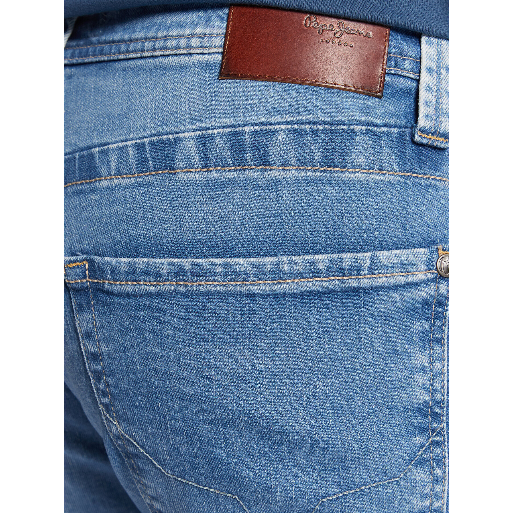 Pepe Jeans Jeansy Cash PM206318 Modrá Regular Fit - Pepit.cz