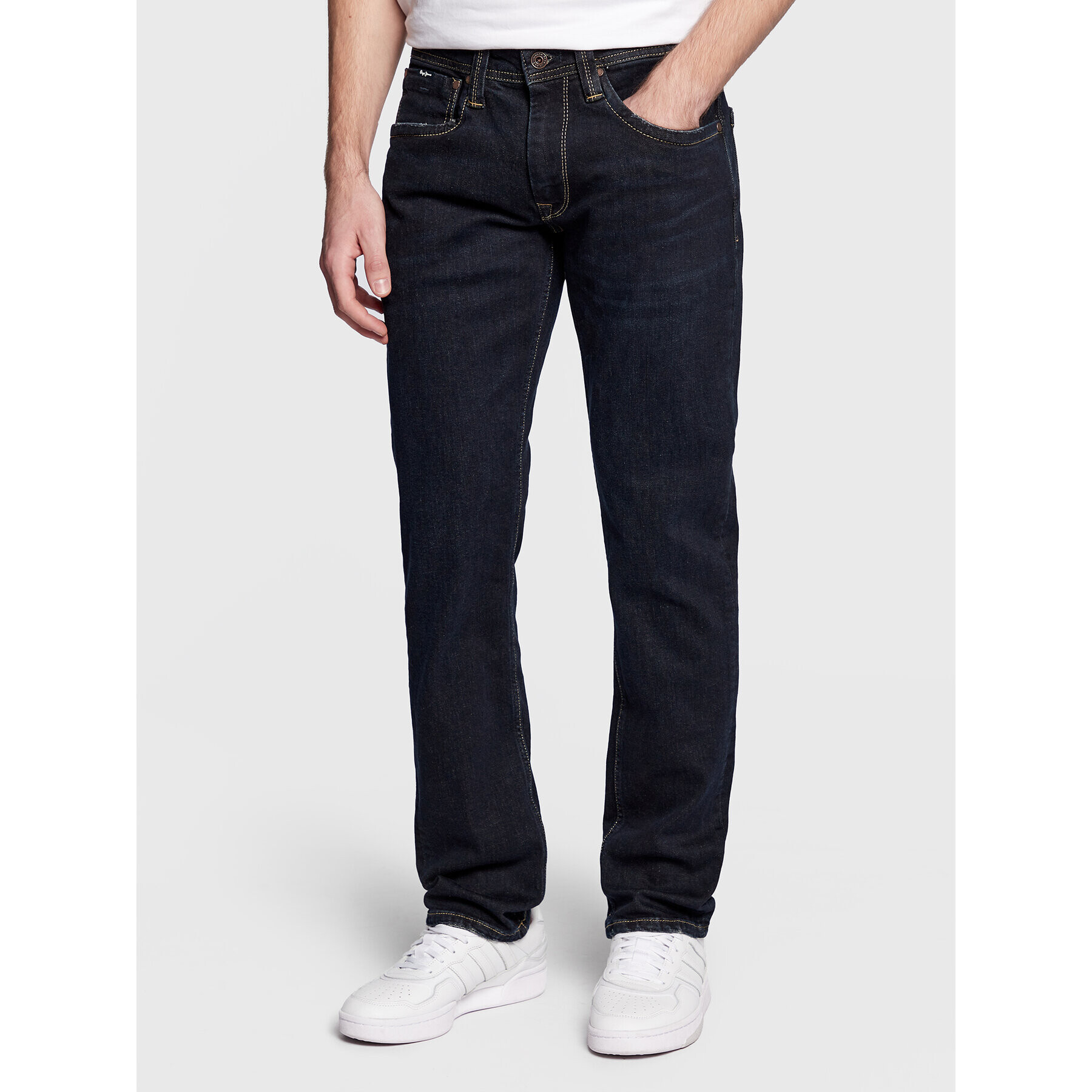 Pepe Jeans Jeansy Cash PM206318 Tmavomodrá Regular Fit - Pepit.cz