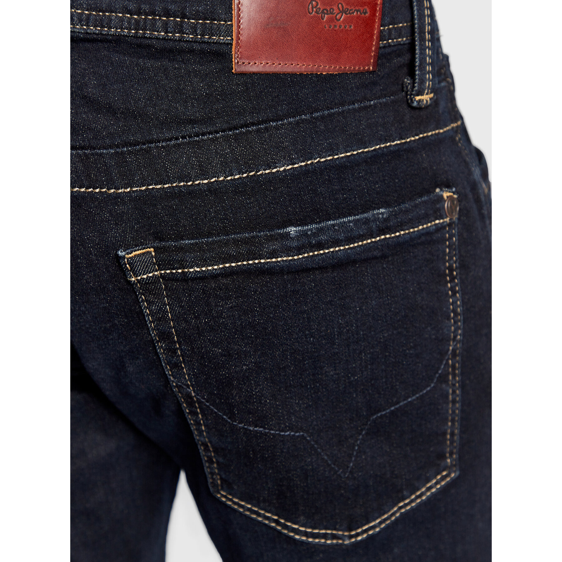 Pepe Jeans Jeansy Cash PM206318 Tmavomodrá Regular Fit - Pepit.cz