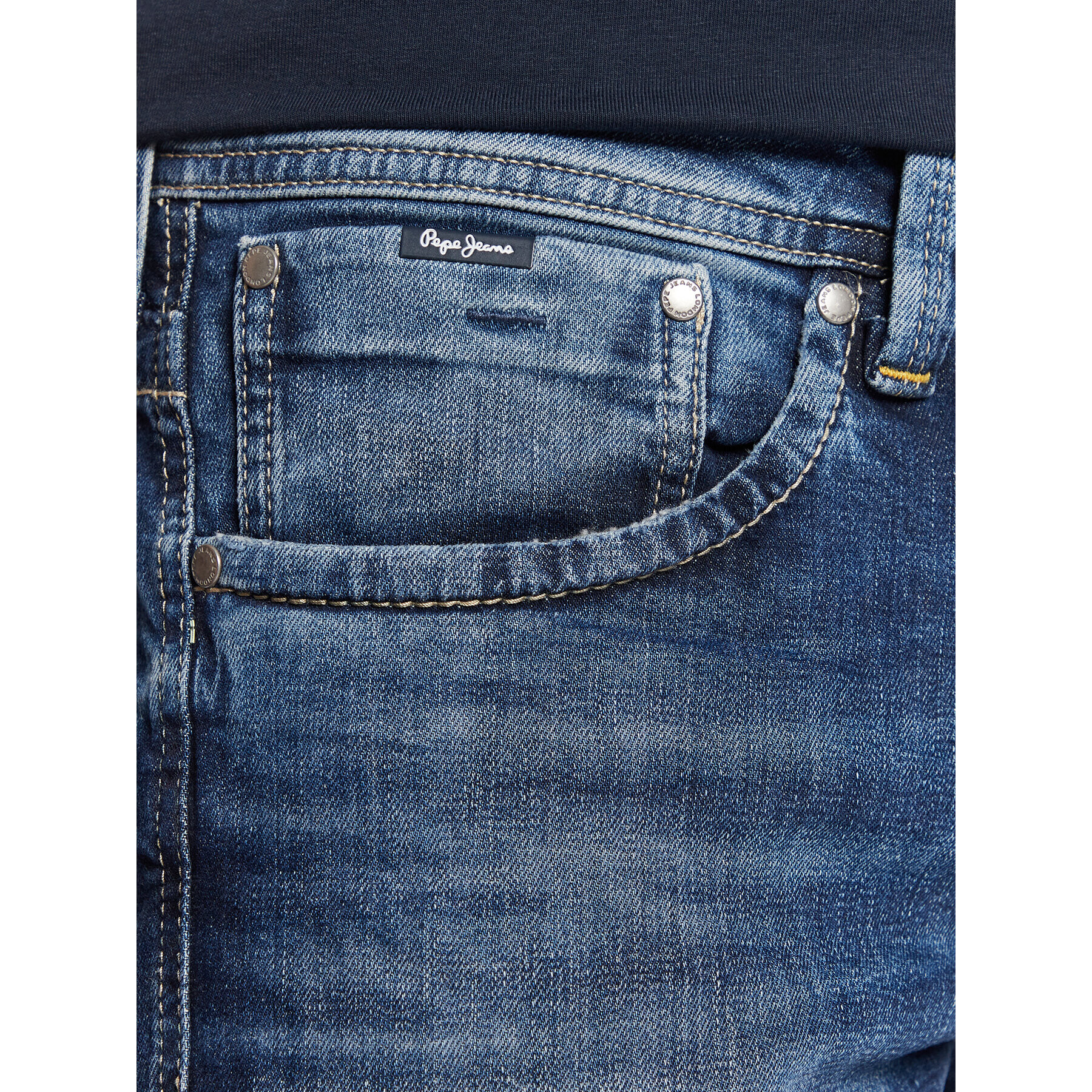 Pepe Jeans Jeansy Cash PM206318 Tmavomodrá Regular Fit - Pepit.cz