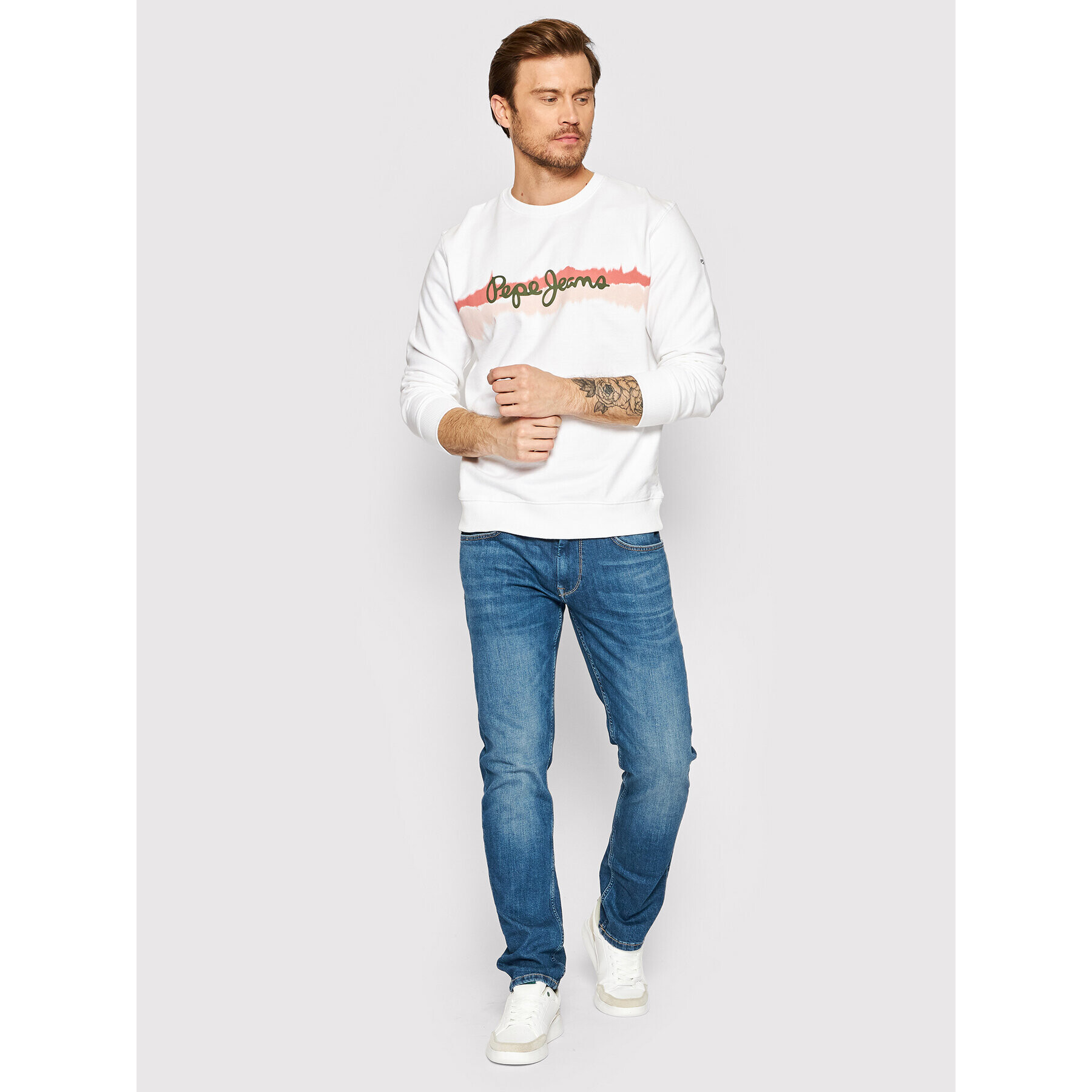 Pepe Jeans Jeansy Cash PM206319 Modrá Regular Fit - Pepit.cz