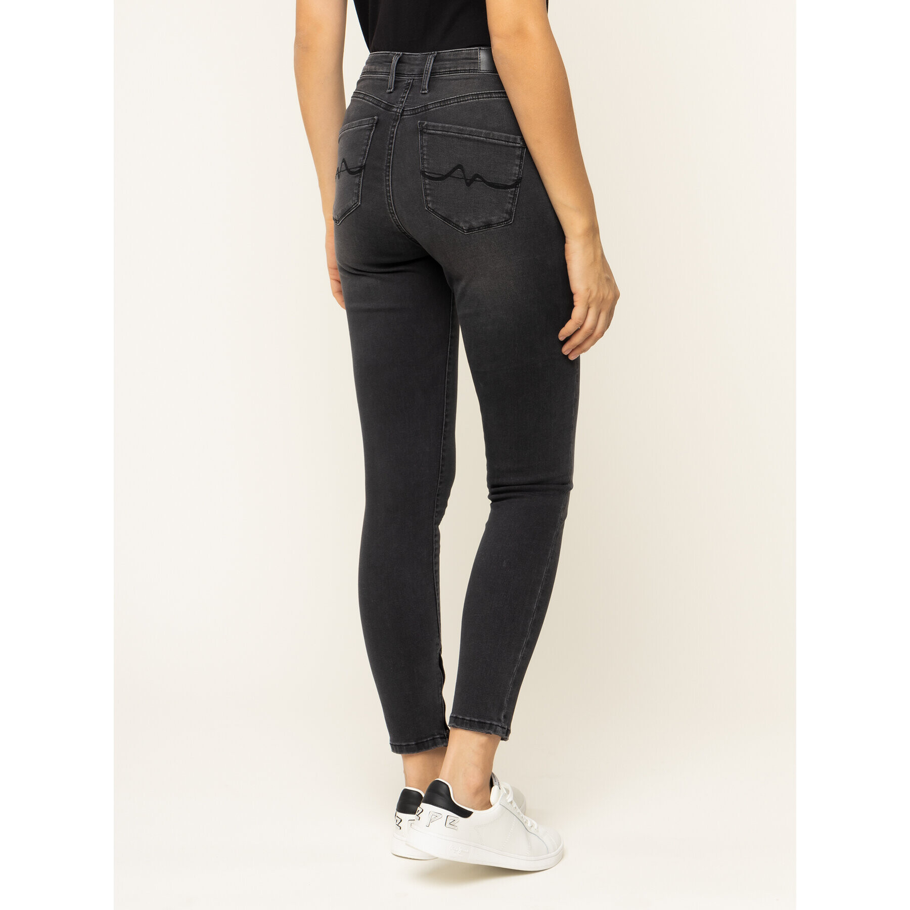 Pepe Jeans Jeansy Cher PL203384 Šedá Skinny Fit - Pepit.cz