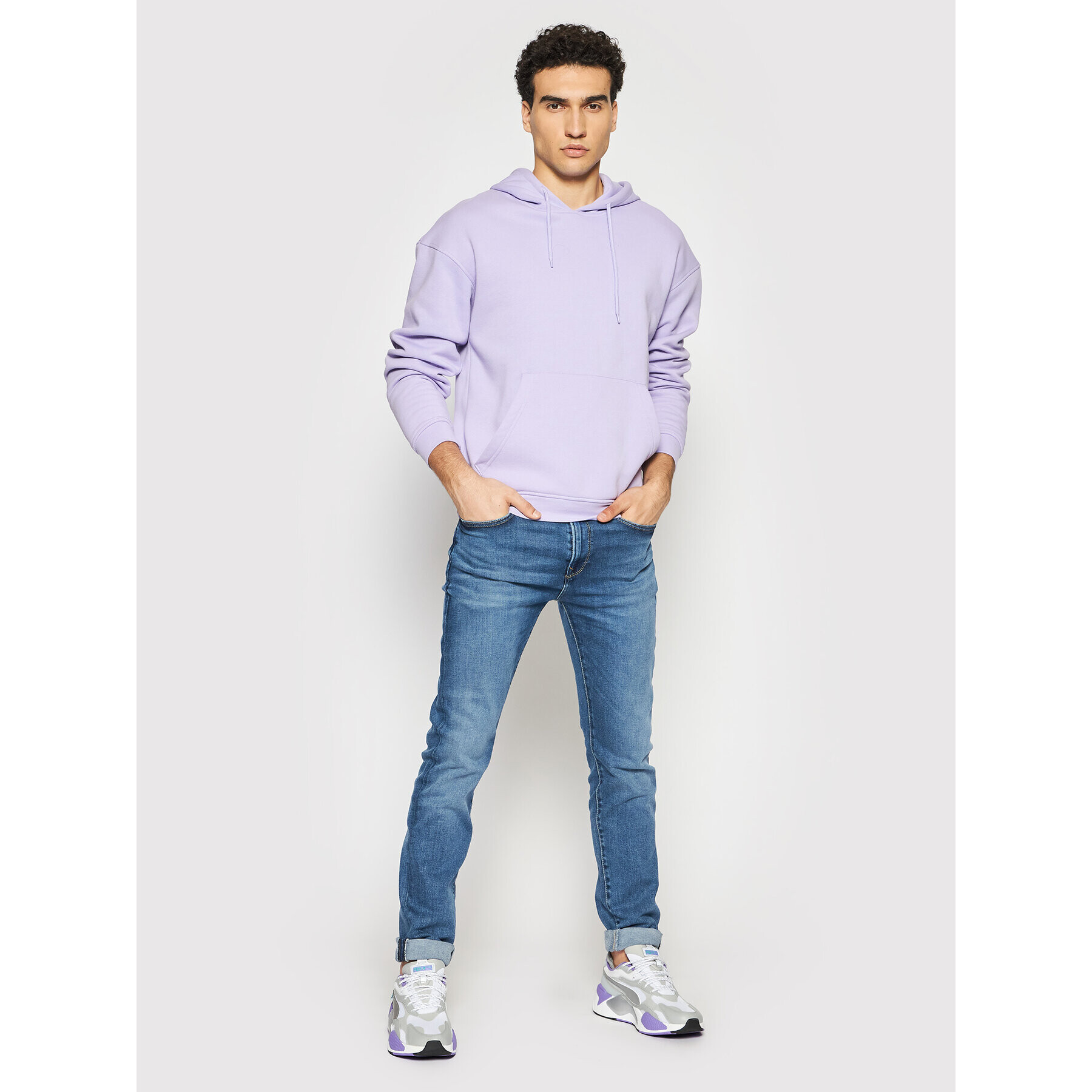 Pepe Jeans Jeansy Crane PM206255 Modrá Slim Taper Fit - Pepit.cz