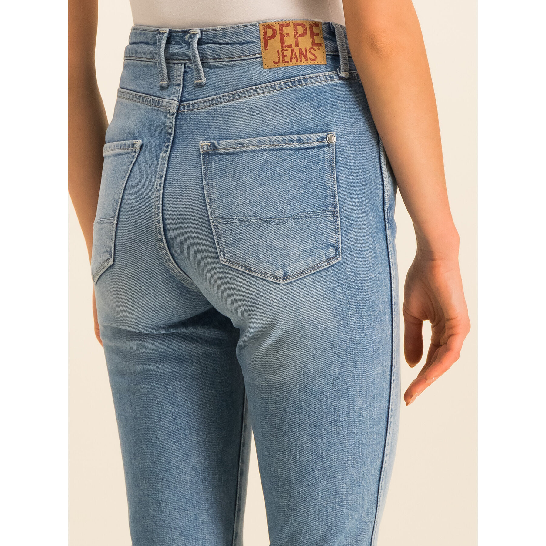 Pepe Jeans Jeansy Dion PL203203NA1L Modrá Slim Fit - Pepit.cz