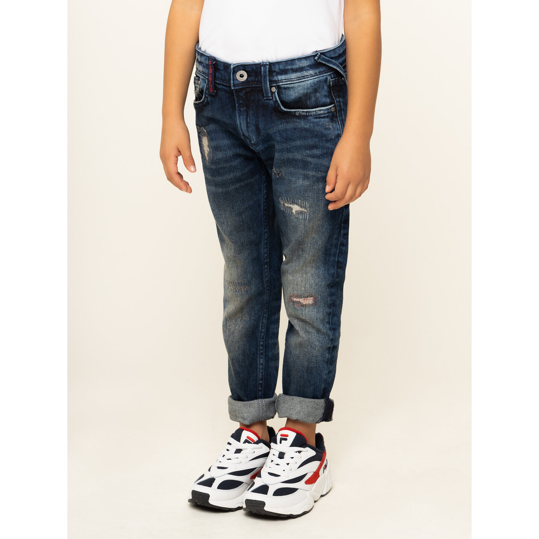 Pepe Jeans Jeansy Djo PB201470 Tmavomodrá Skinny Fit - Pepit.cz