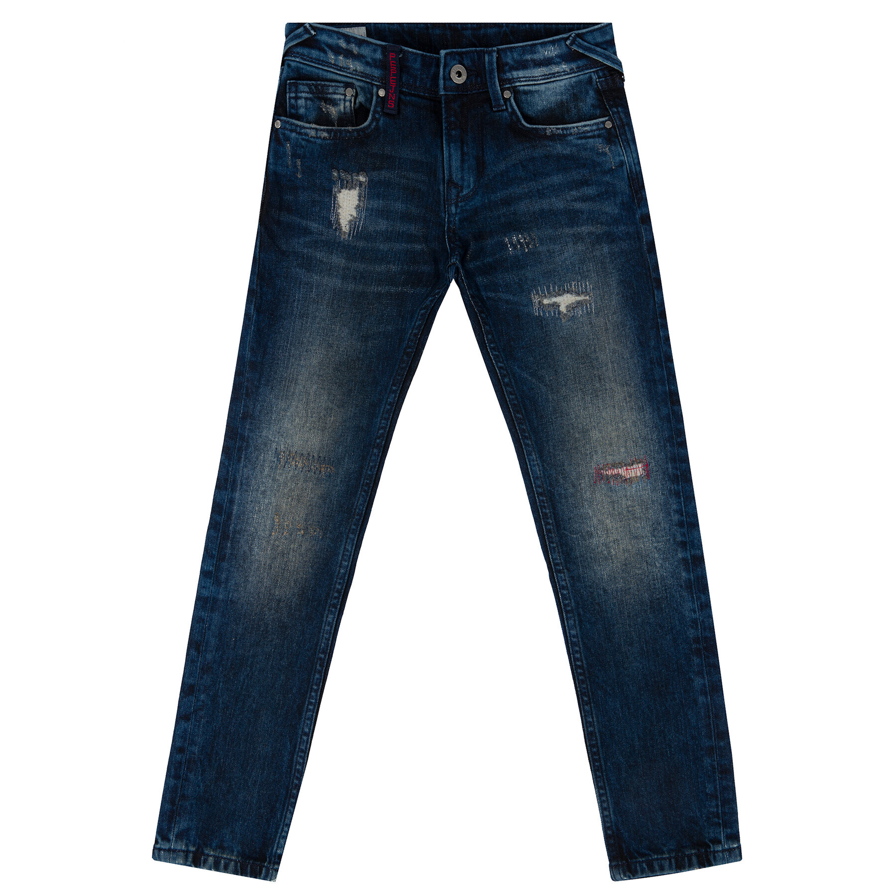 Pepe Jeans Jeansy Djo PB201470 Tmavomodrá Skinny Fit - Pepit.cz