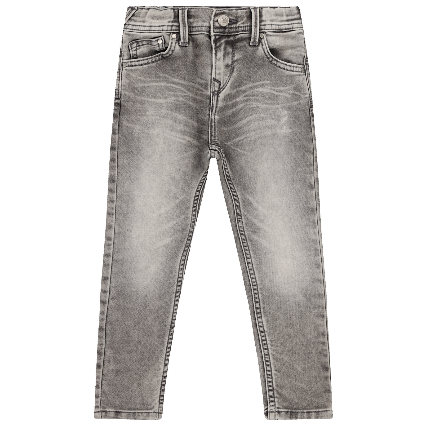 Pepe Jeans Jeansy Finly PB200527 Šedá Skinny Fit - Pepit.cz