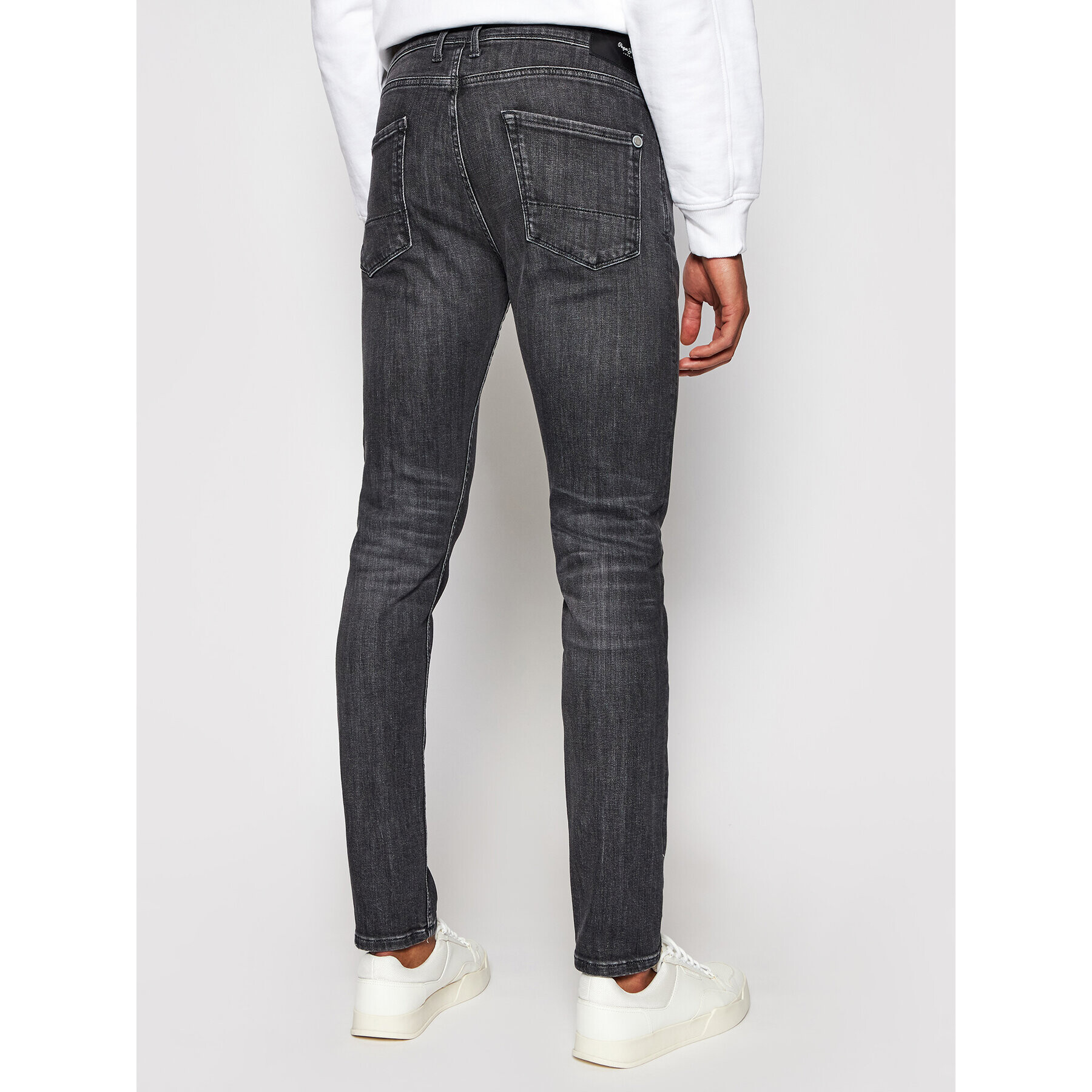 Pepe Jeans Jeansy Finsbury PM200338 Černá Skinny Fit - Pepit.cz