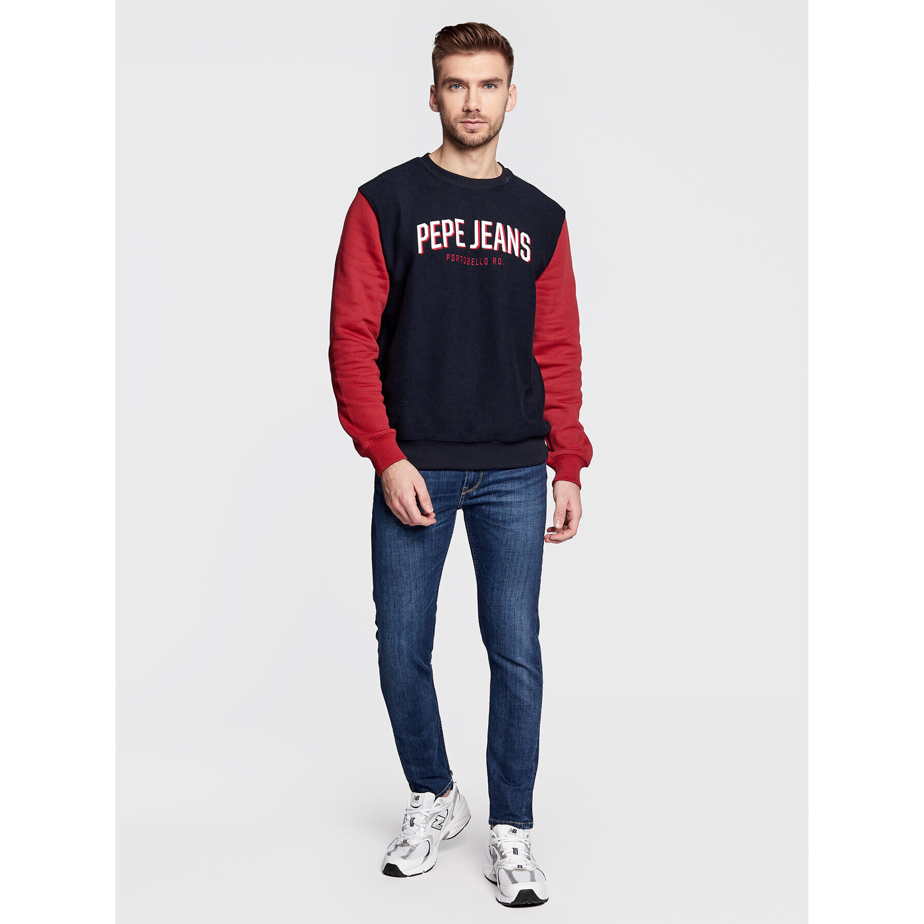 Pepe Jeans Jeansy Finsbury PM206321 Modrá Skinny Fit - Pepit.cz