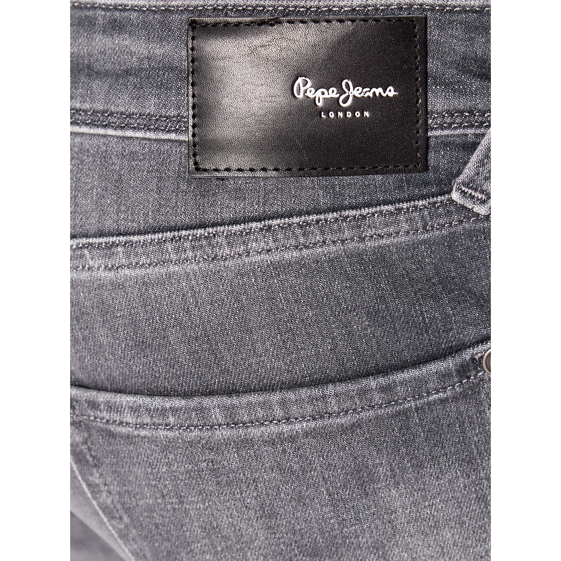 Pepe Jeans Jeansy Finsbury PM206321 Šedá Skinny Fit - Pepit.cz