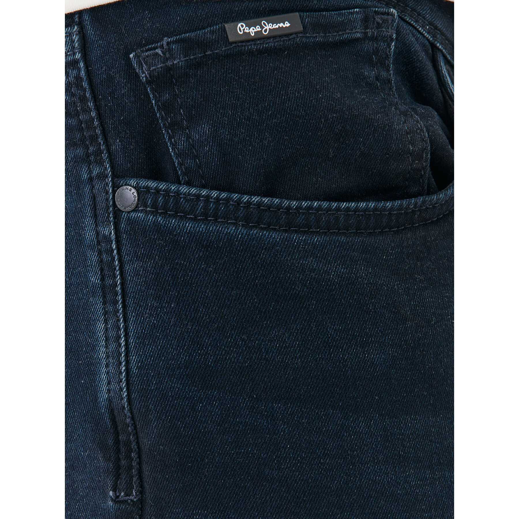 Pepe Jeans Jeansy Finsbury PM206321 Tmavomodrá Skinny Fit - Pepit.cz