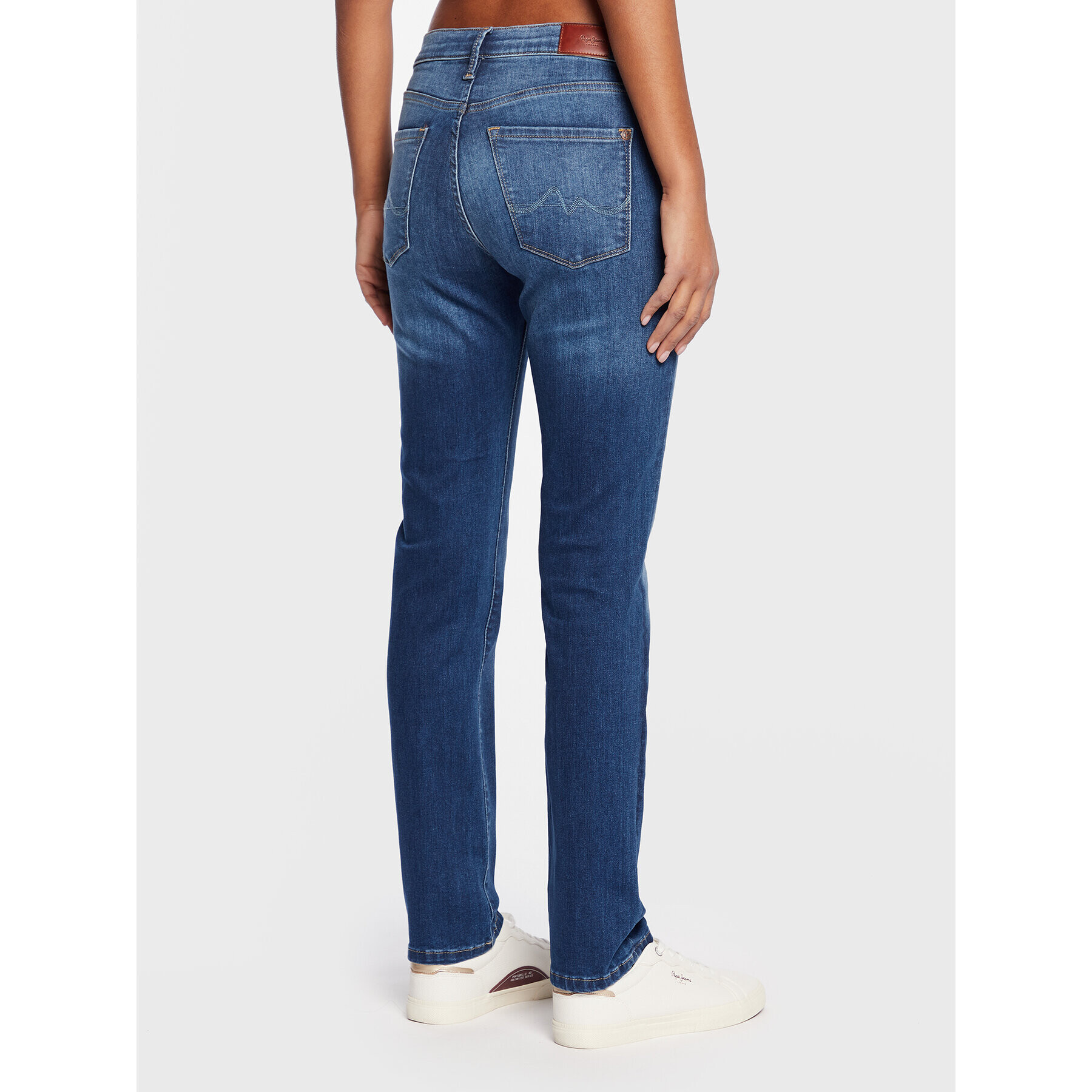 Pepe Jeans Jeansy Grace PL204160 Modrá Slim Fit - Pepit.cz