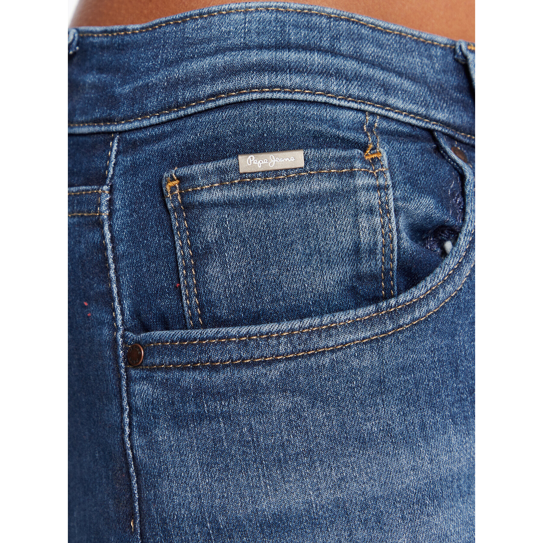 Pepe Jeans Jeansy Grace PL204160 Modrá Slim Fit - Pepit.cz