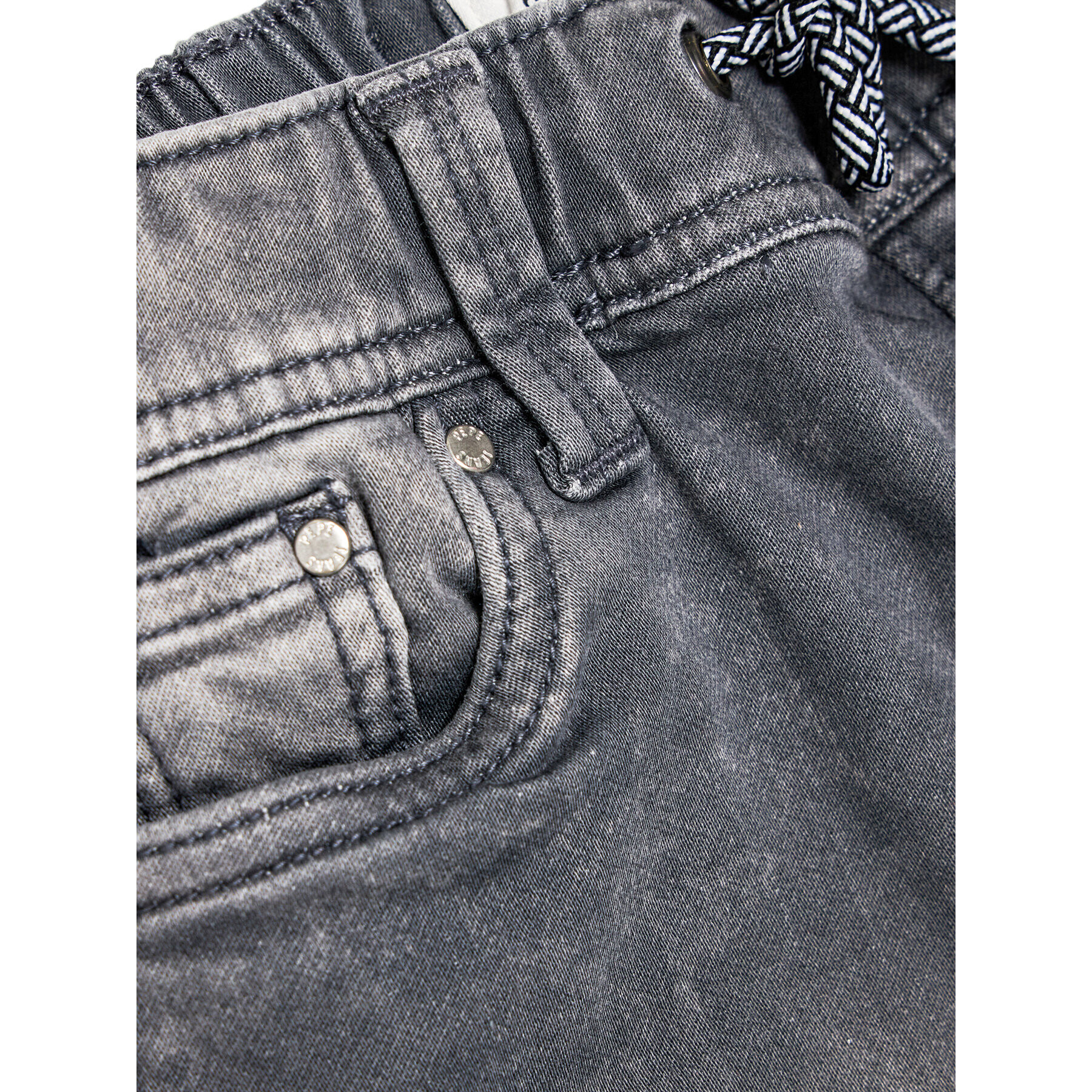 Pepe Jeans Jeansy GYMDIGO Archie PB201580 Šedá Relaxed Fit - Pepit.cz