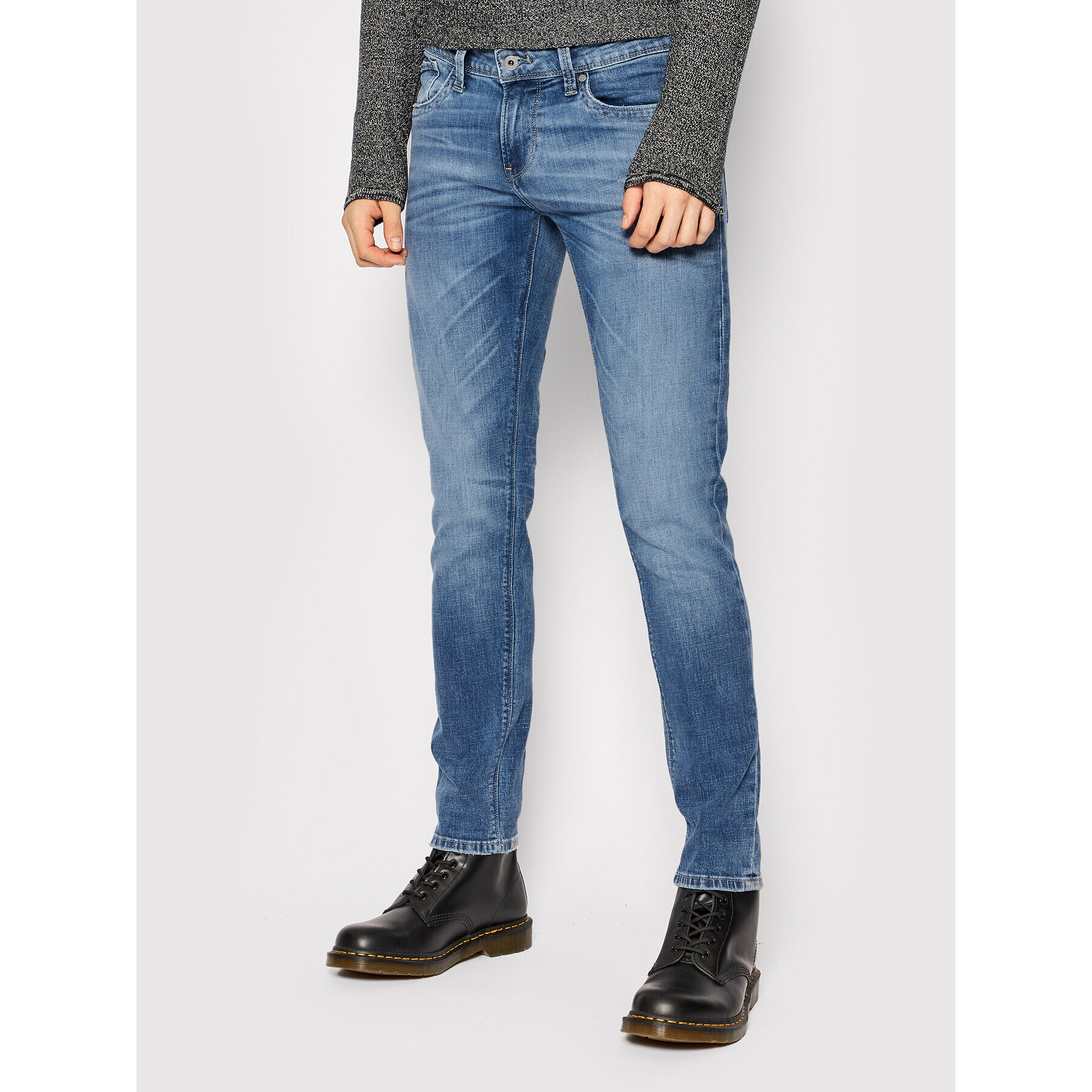 Pepe Jeans Jeansy Hatch PM206322 Modrá Slim Fit - Pepit.cz