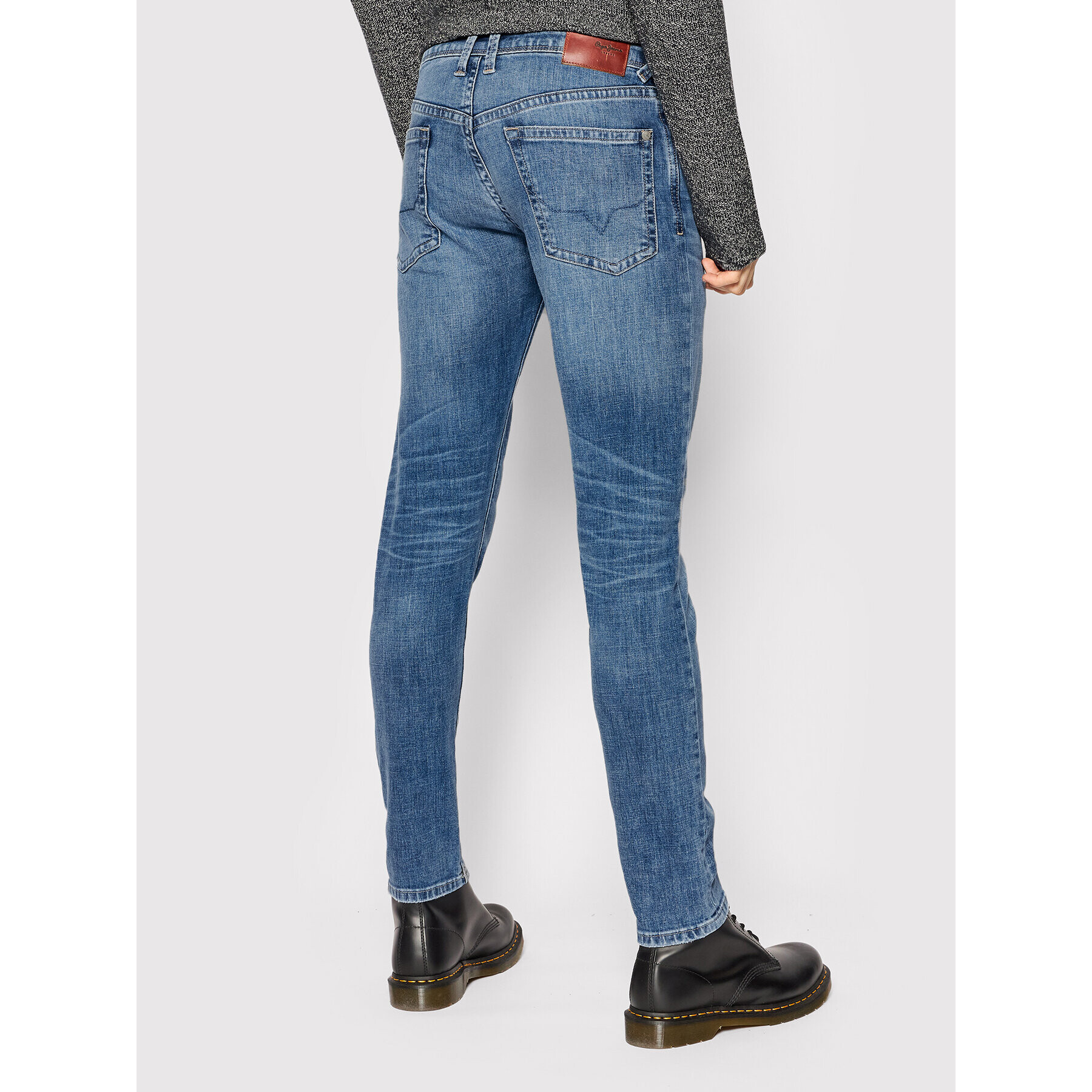 Pepe Jeans Jeansy Hatch PM206322 Modrá Slim Fit - Pepit.cz