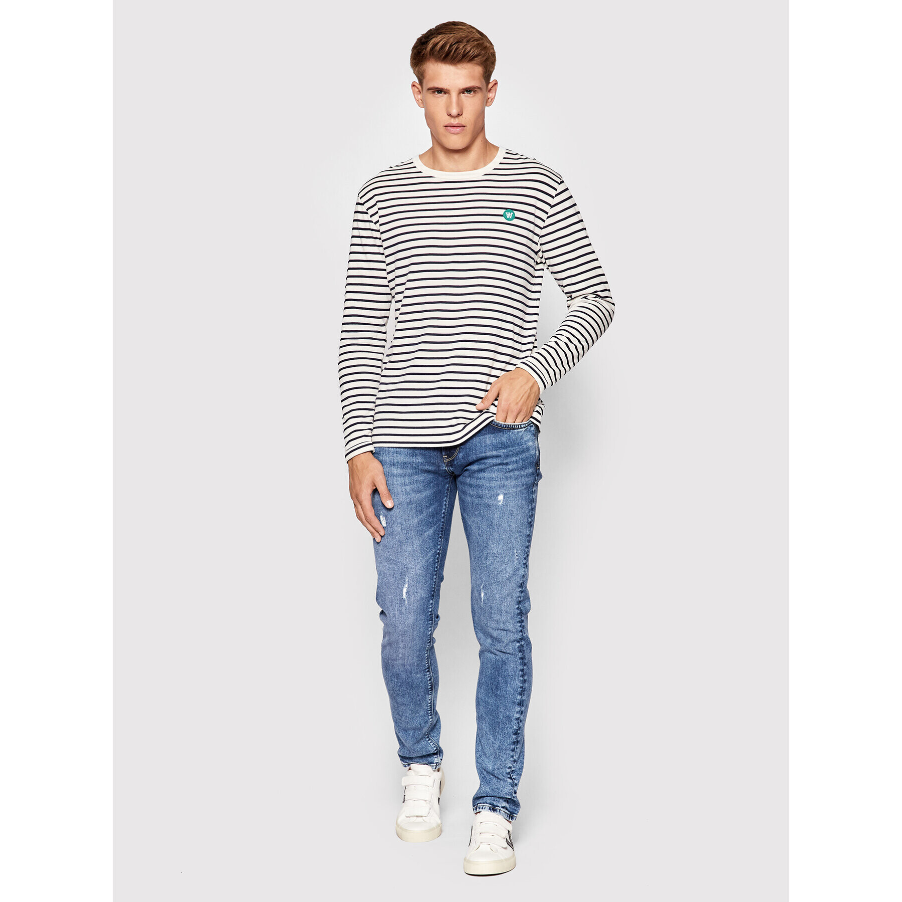 Pepe Jeans Jeansy Hatch PM206322 Tmavomodrá Slim Fit - Pepit.cz