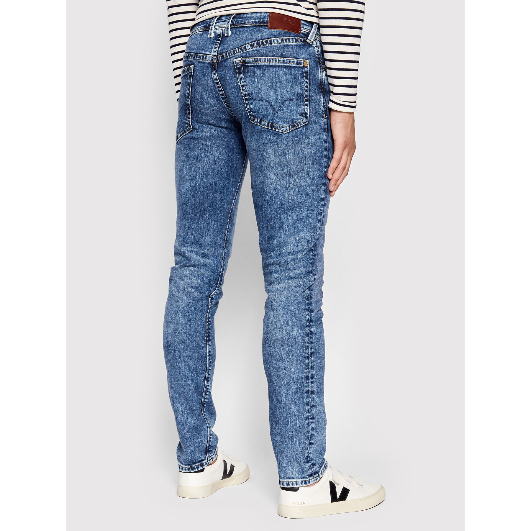 Pepe Jeans Jeansy Hatch PM206322 Tmavomodrá Slim Fit - Pepit.cz