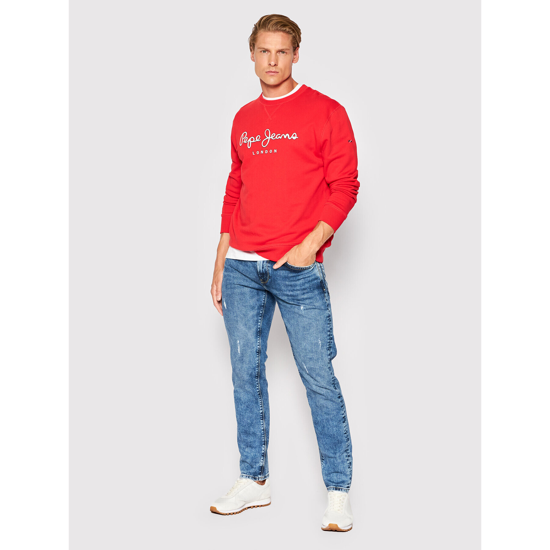 Pepe Jeans Jeansy Hatch PM206322 Tmavomodrá Slim Fit - Pepit.cz